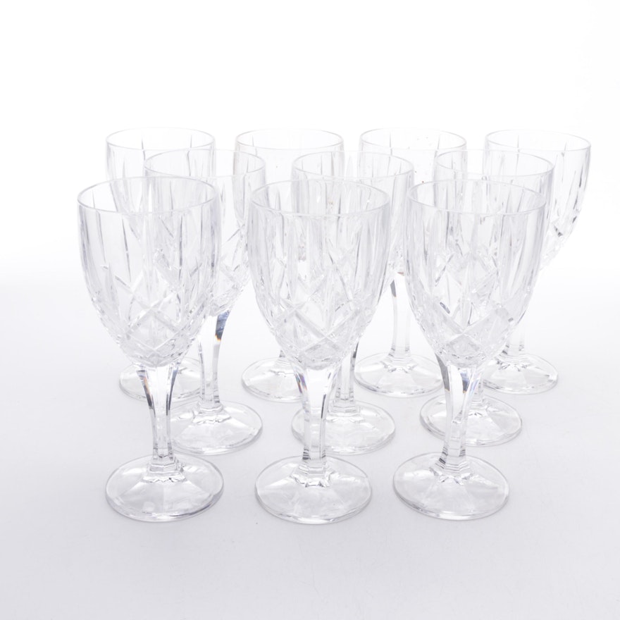 Gorham "Lady Anne Signature" Crystal Goblets