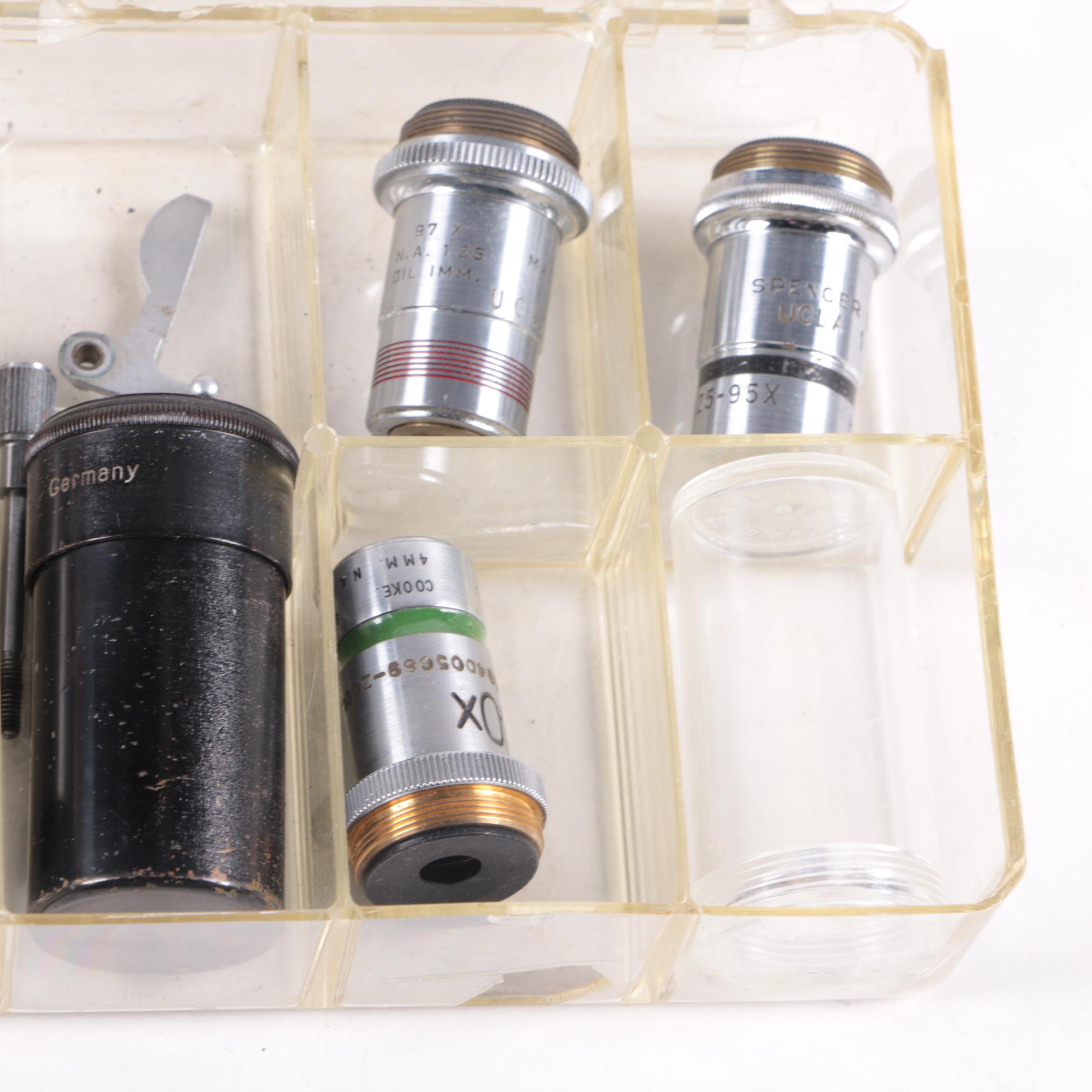 Vintage CT&S 1.5X Optical Magnifier with Leitz Wetzlar Lenses