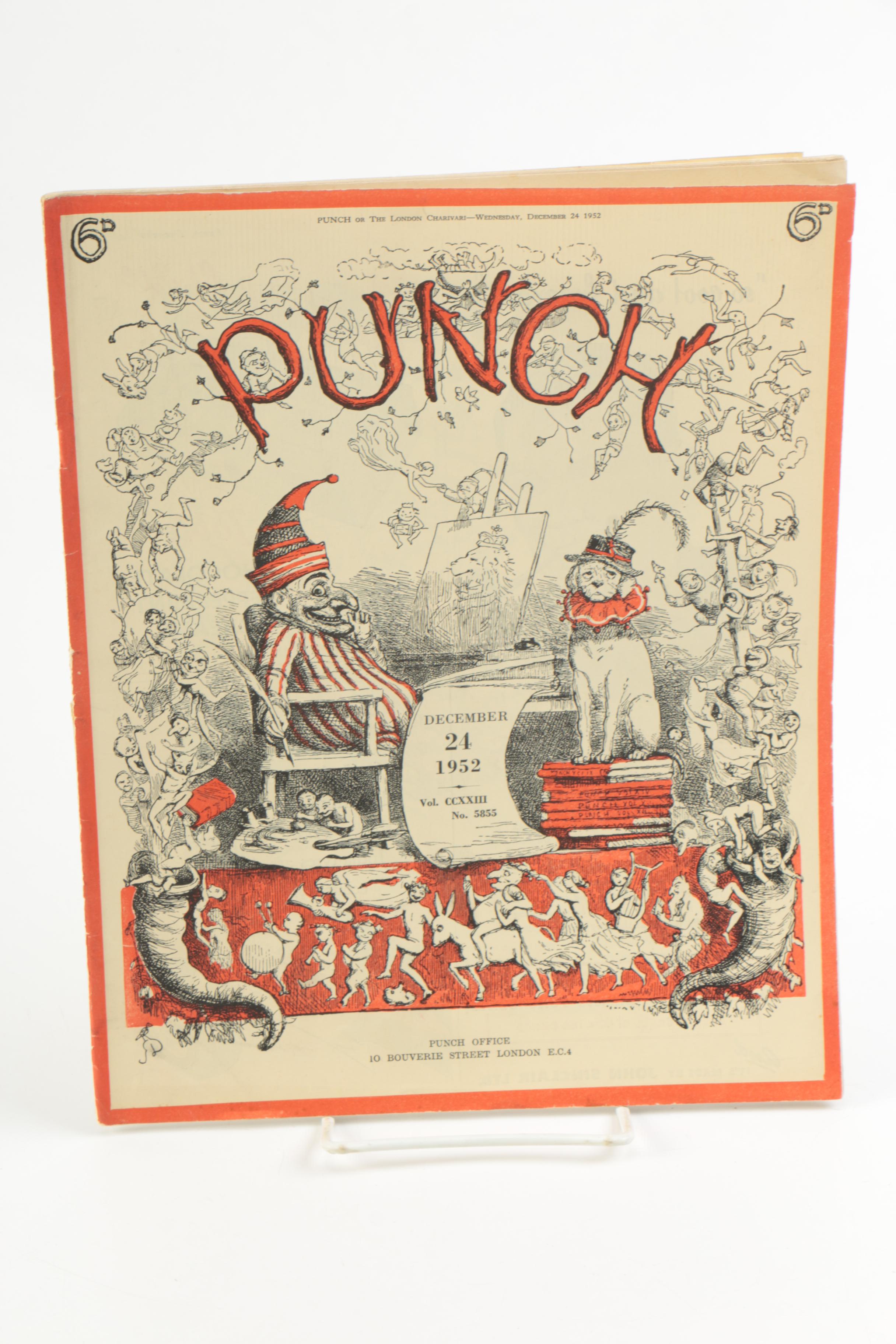 Collection of Antique and Vintage "Punch" Magazines