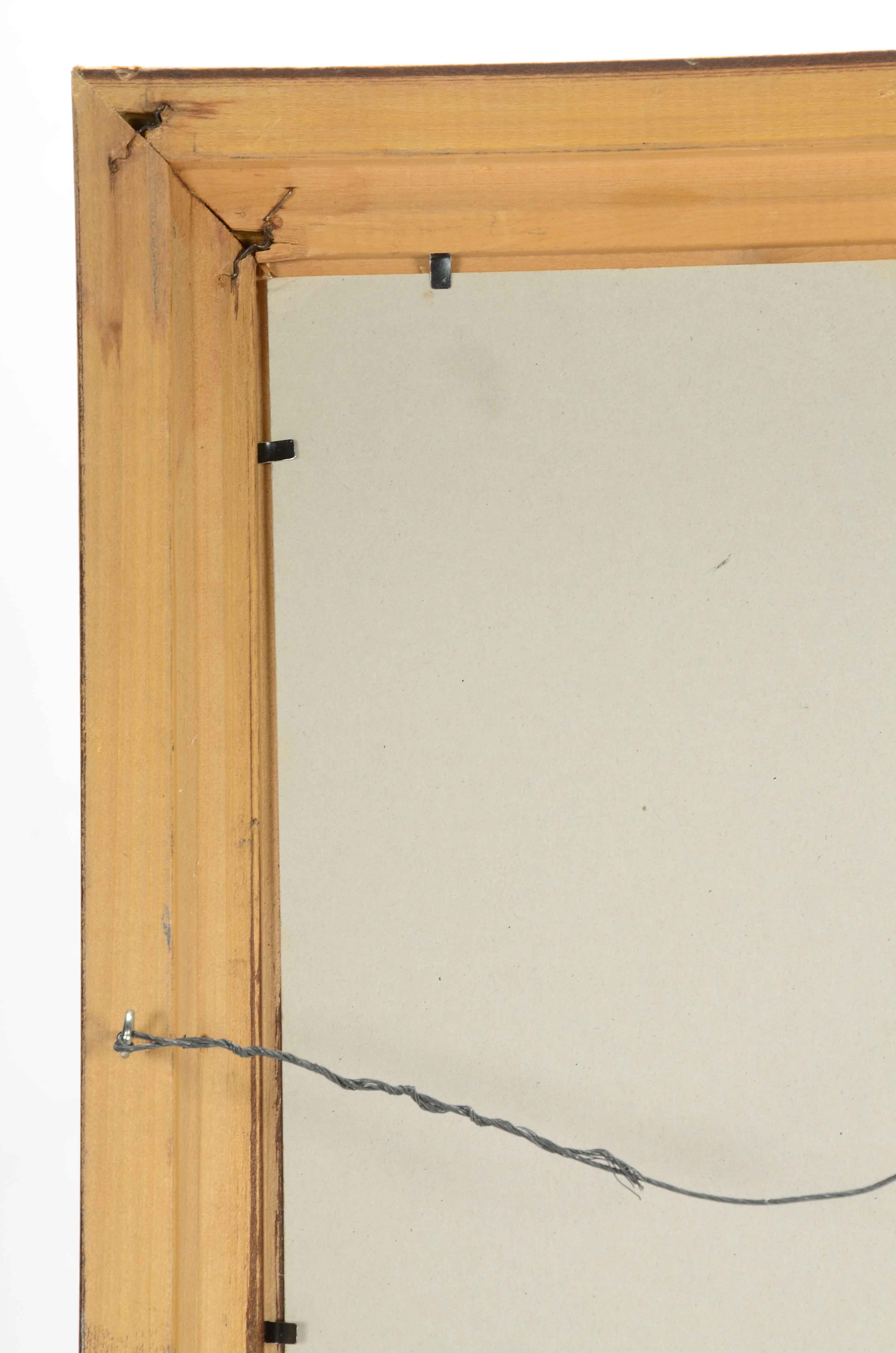 Royce Four Bows Colored Pencil Drawing of Comanche Brave