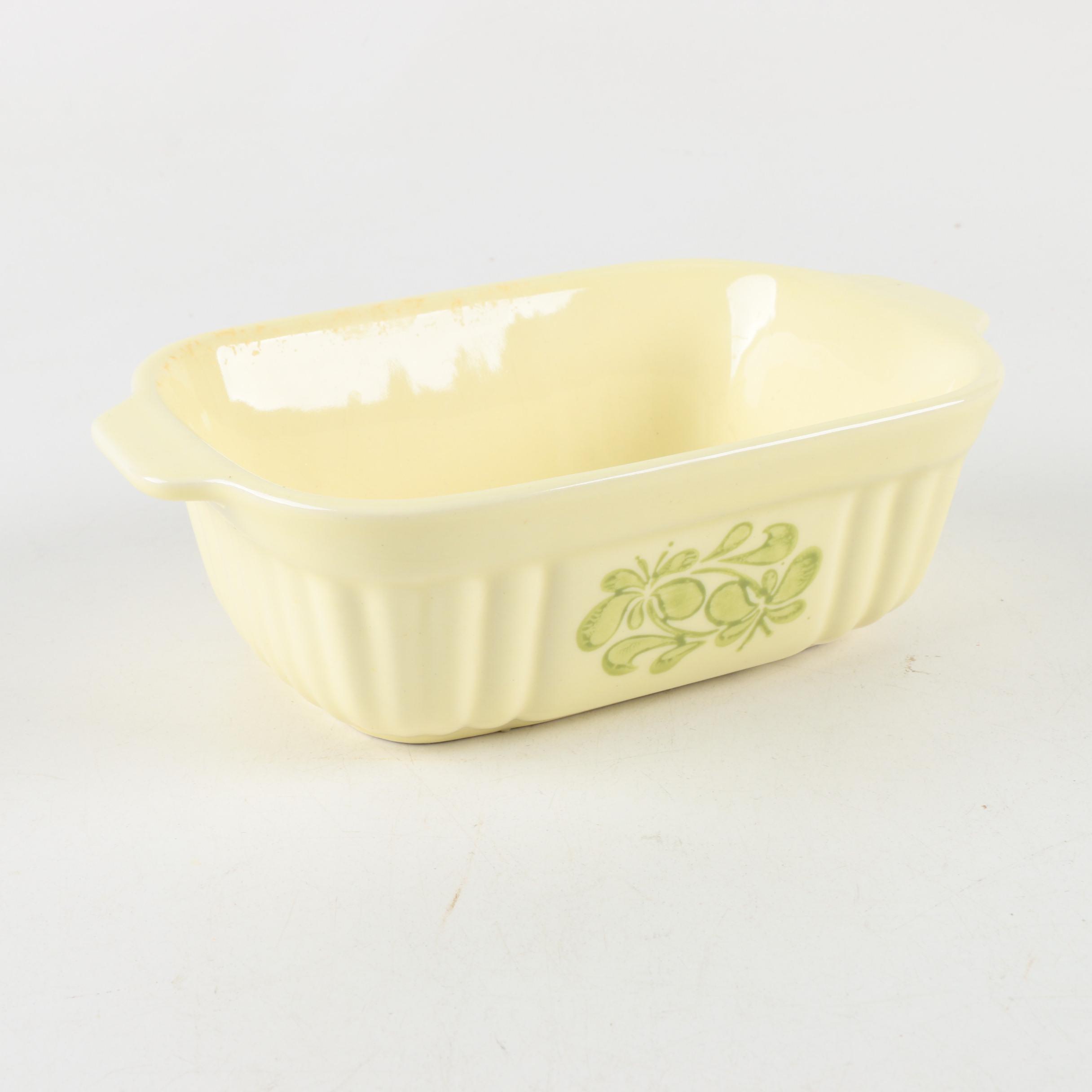 Stoneware Serving Items and Baskets Including Corning Ware