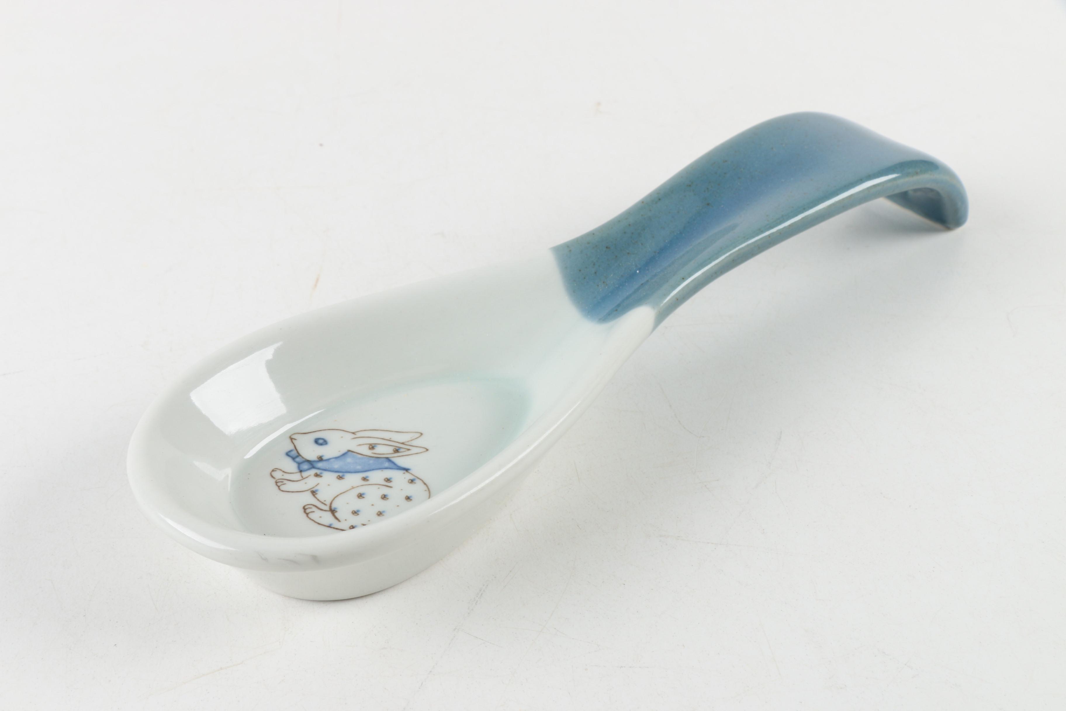 Stoneware Serving Items and Baskets Including Corning Ware