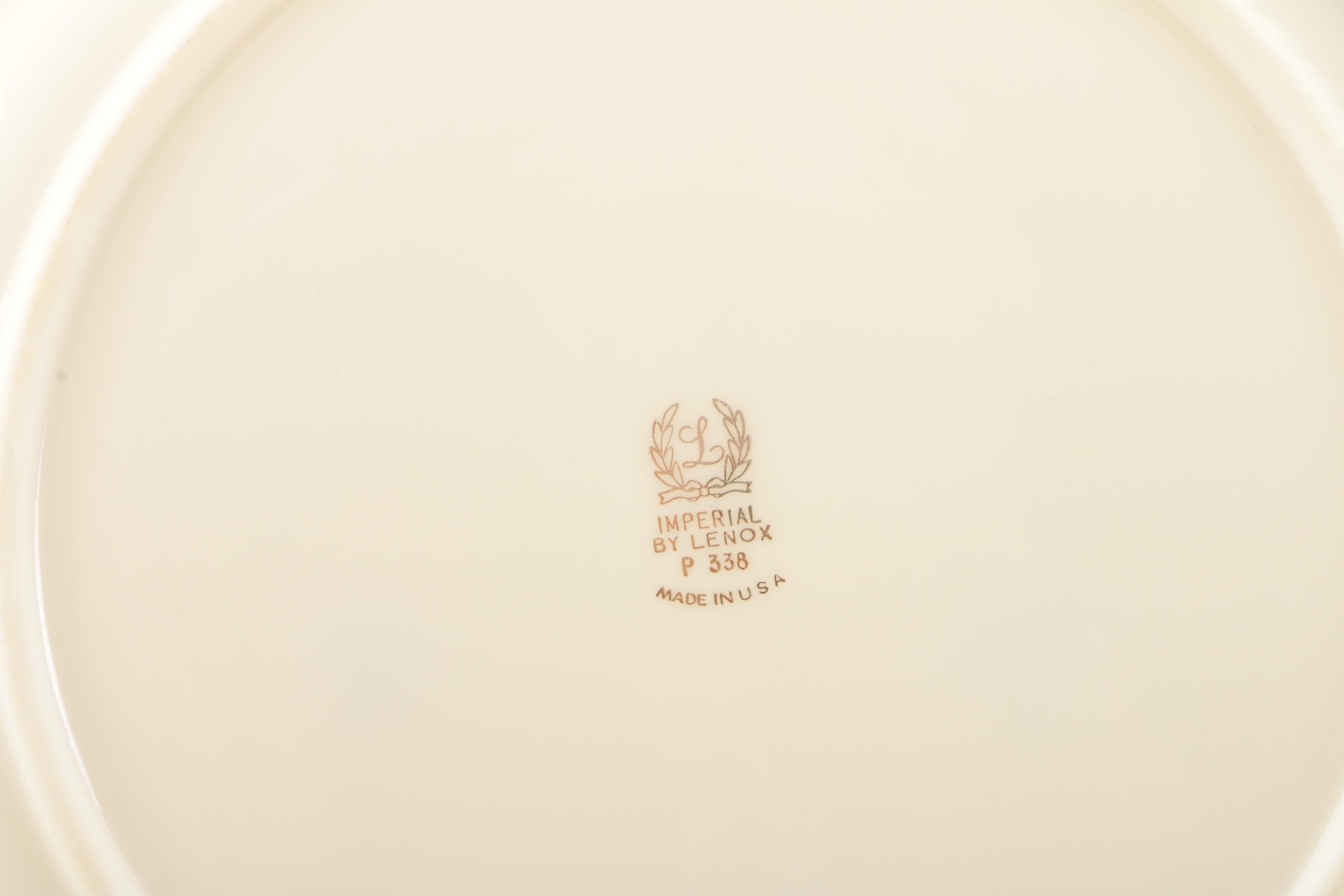 Lenox "Imperial" Porcelain Tableware