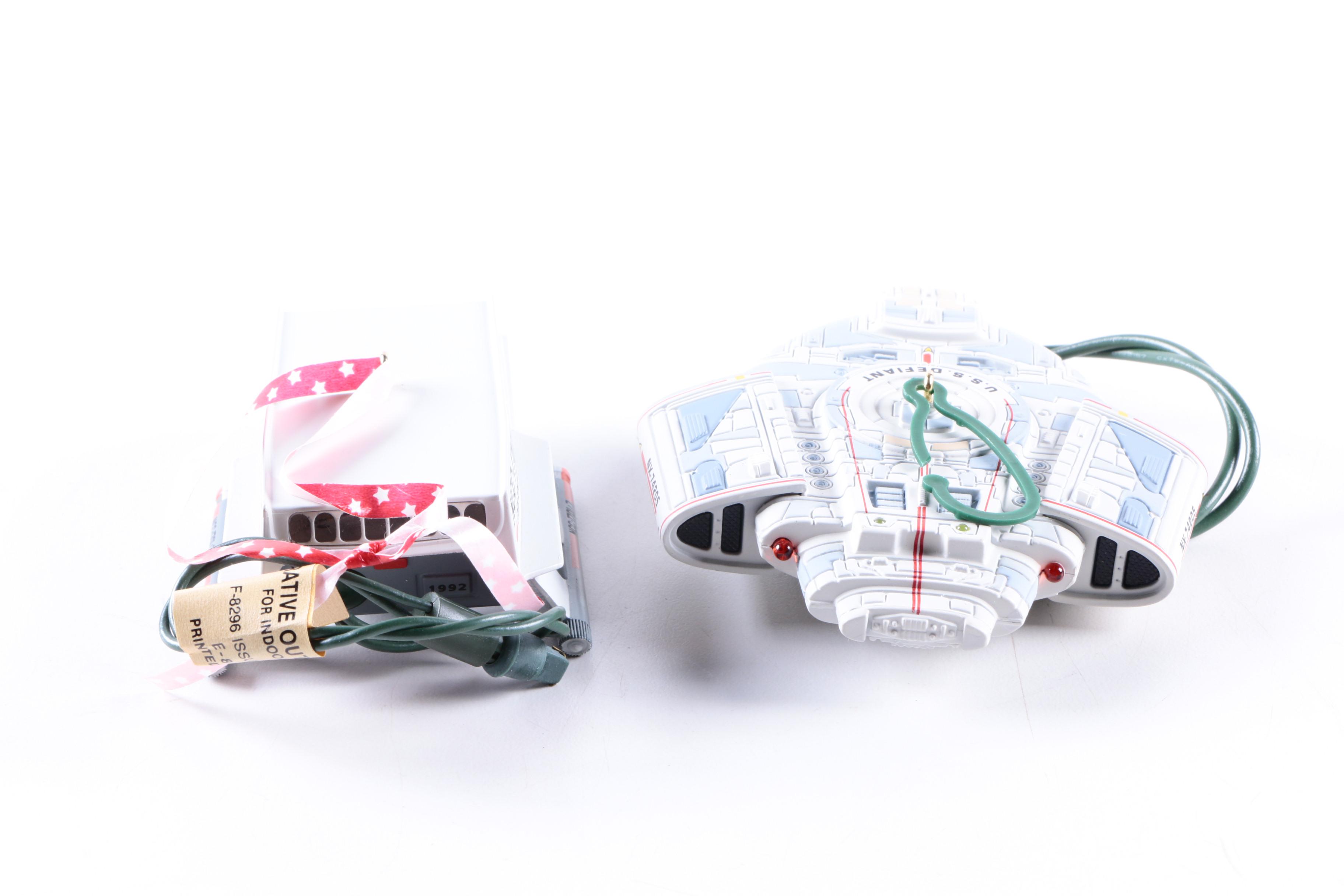 Hallmark Keepsake Star Trek Christmas Tree Ornaments