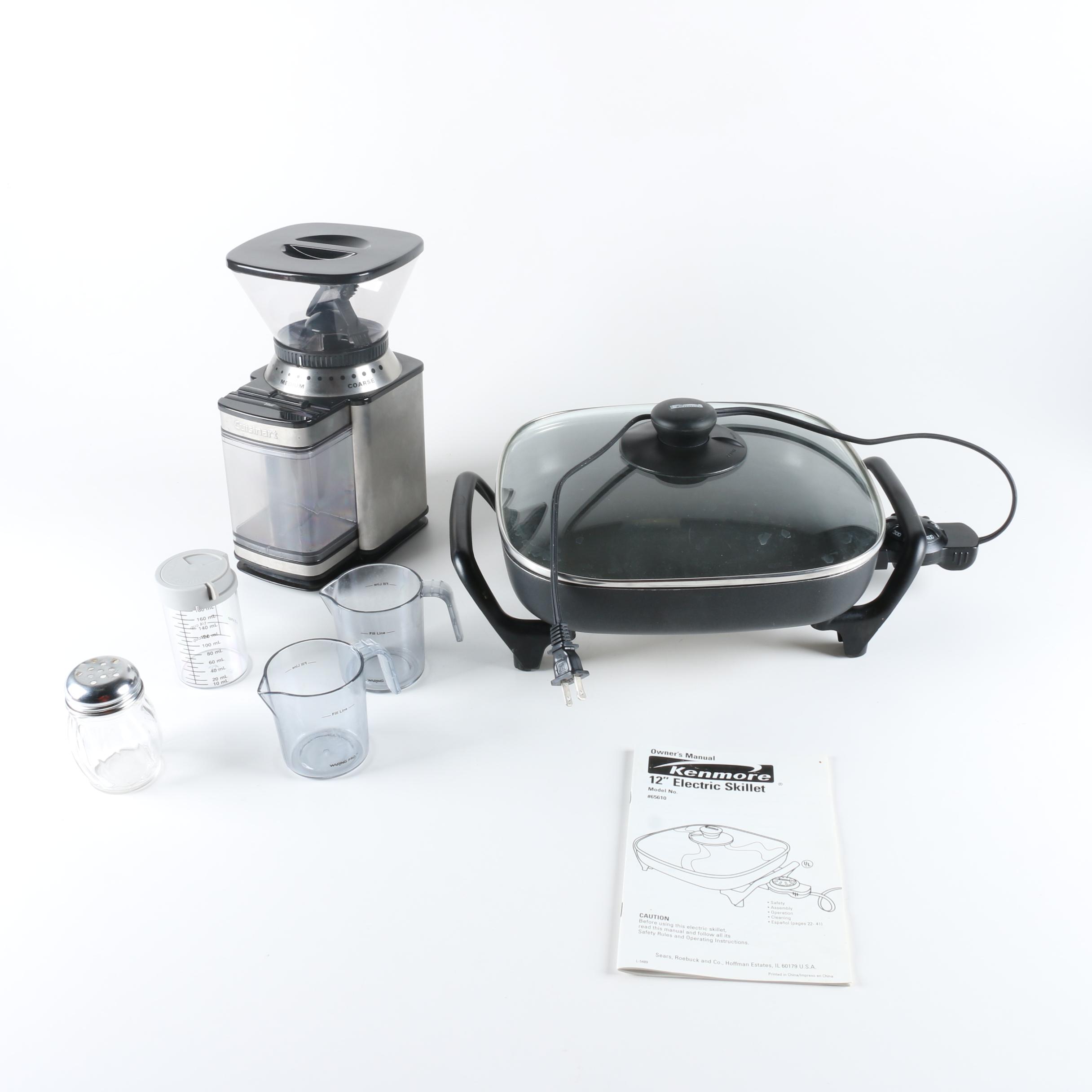 Kenmore Electric Skillet with Coffee Grinder