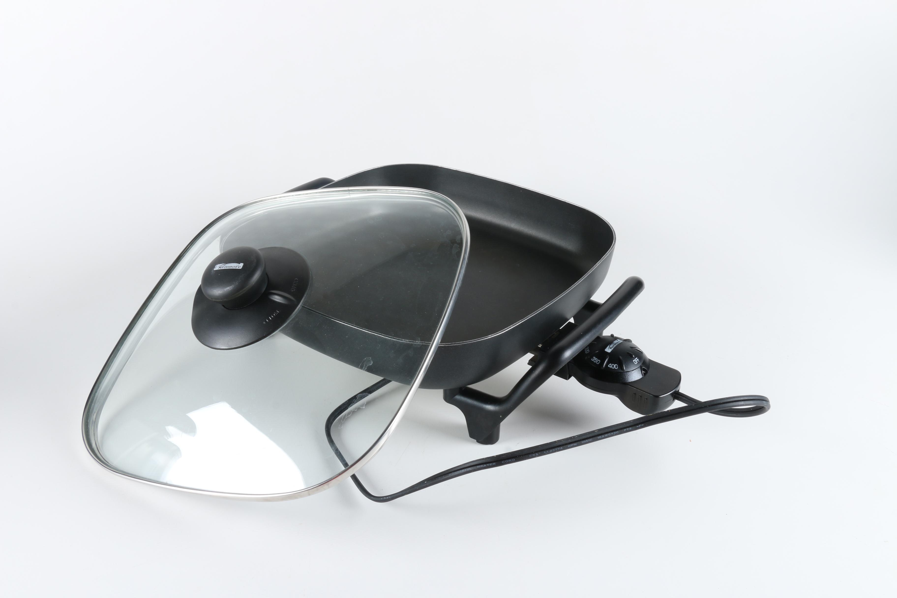 Kenmore Electric Skillet with Coffee Grinder