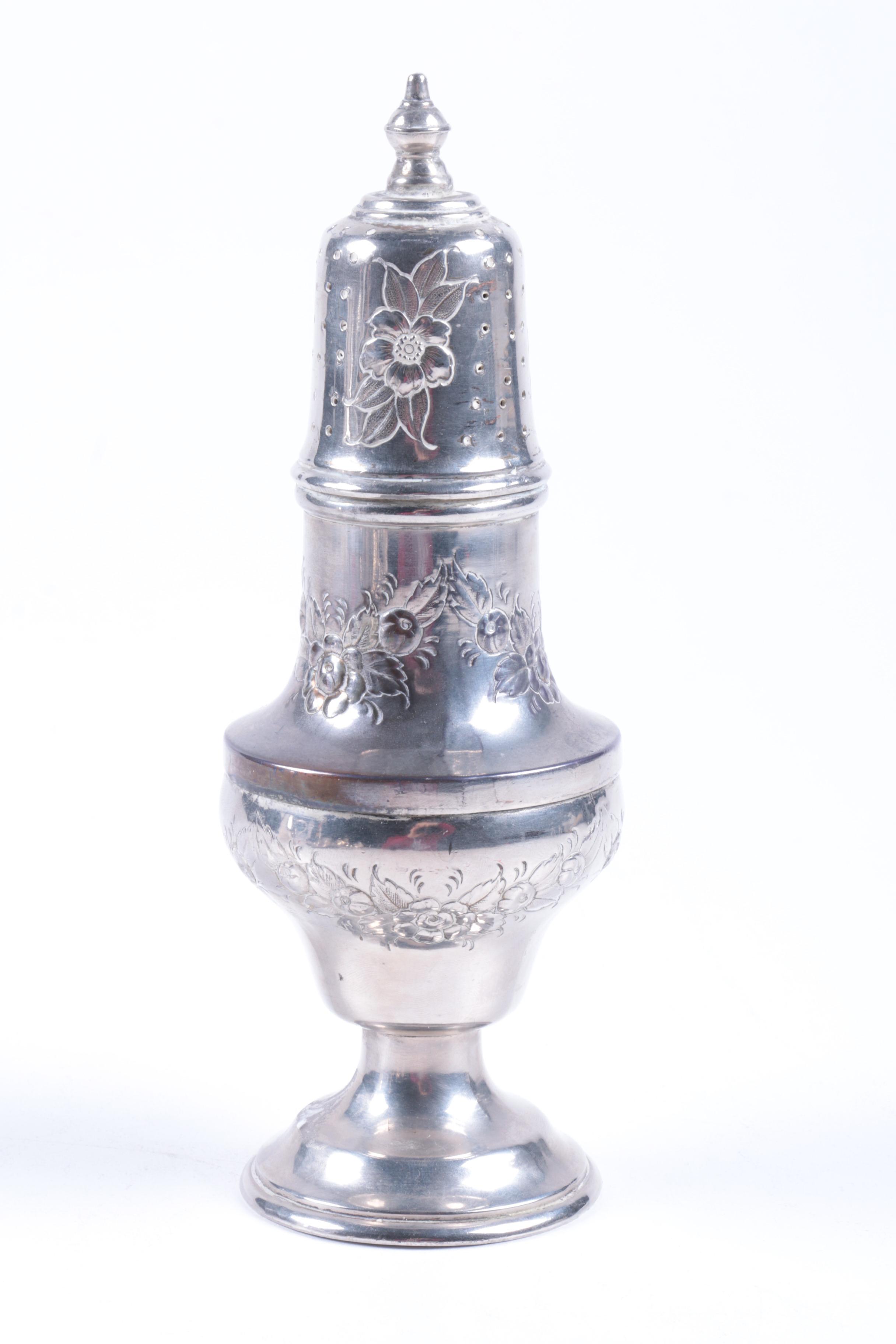 Wallace Meat Serving Platter and Other Silver Plate Tableware