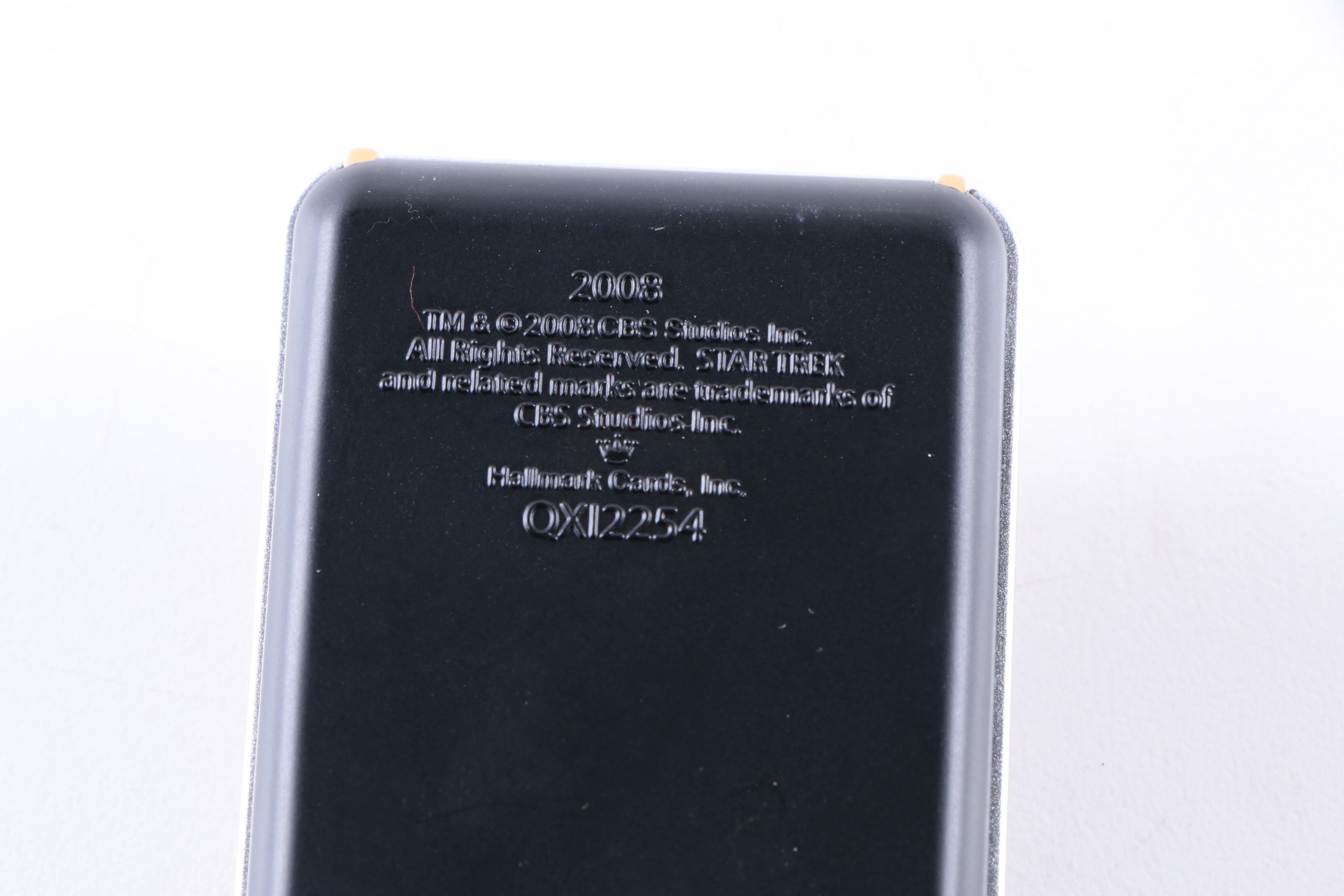 Hallmark Keepsake Star Trek Communicator Christmas Tree Ornament