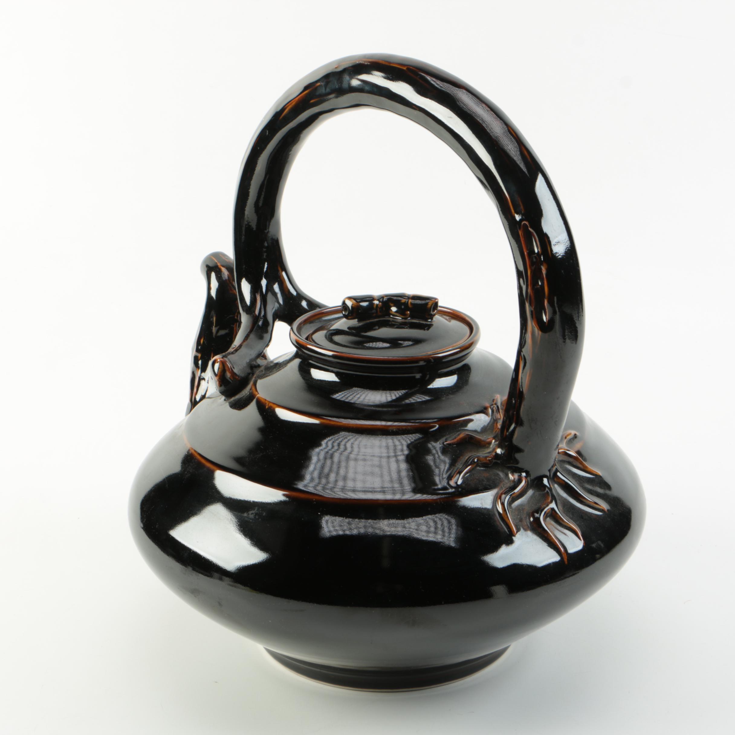 Asian Style Ceramic Teapot