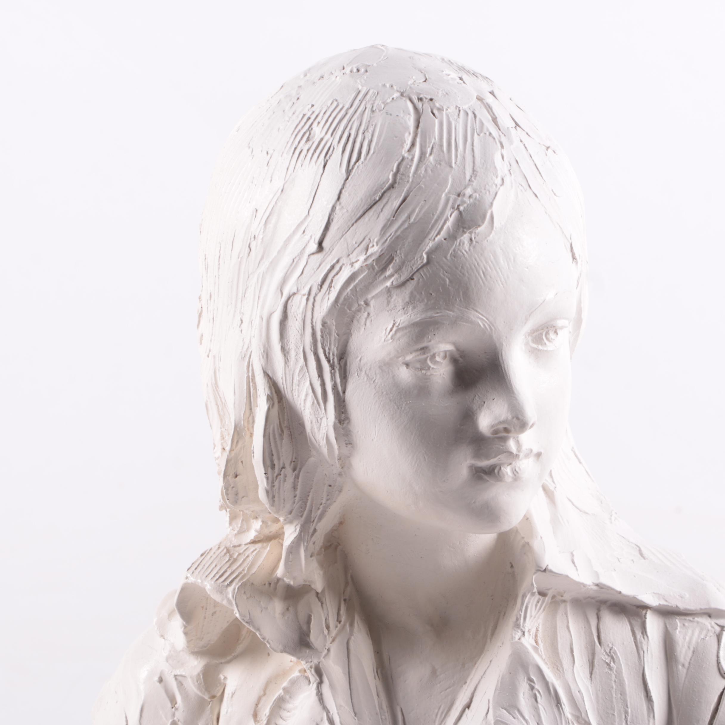 Plaster Bust of a Woman