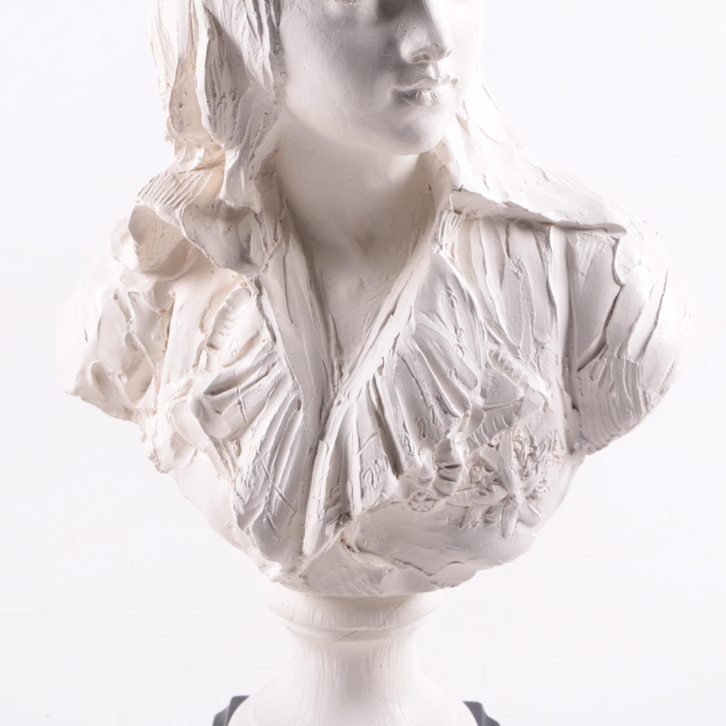 Plaster Bust of a Woman