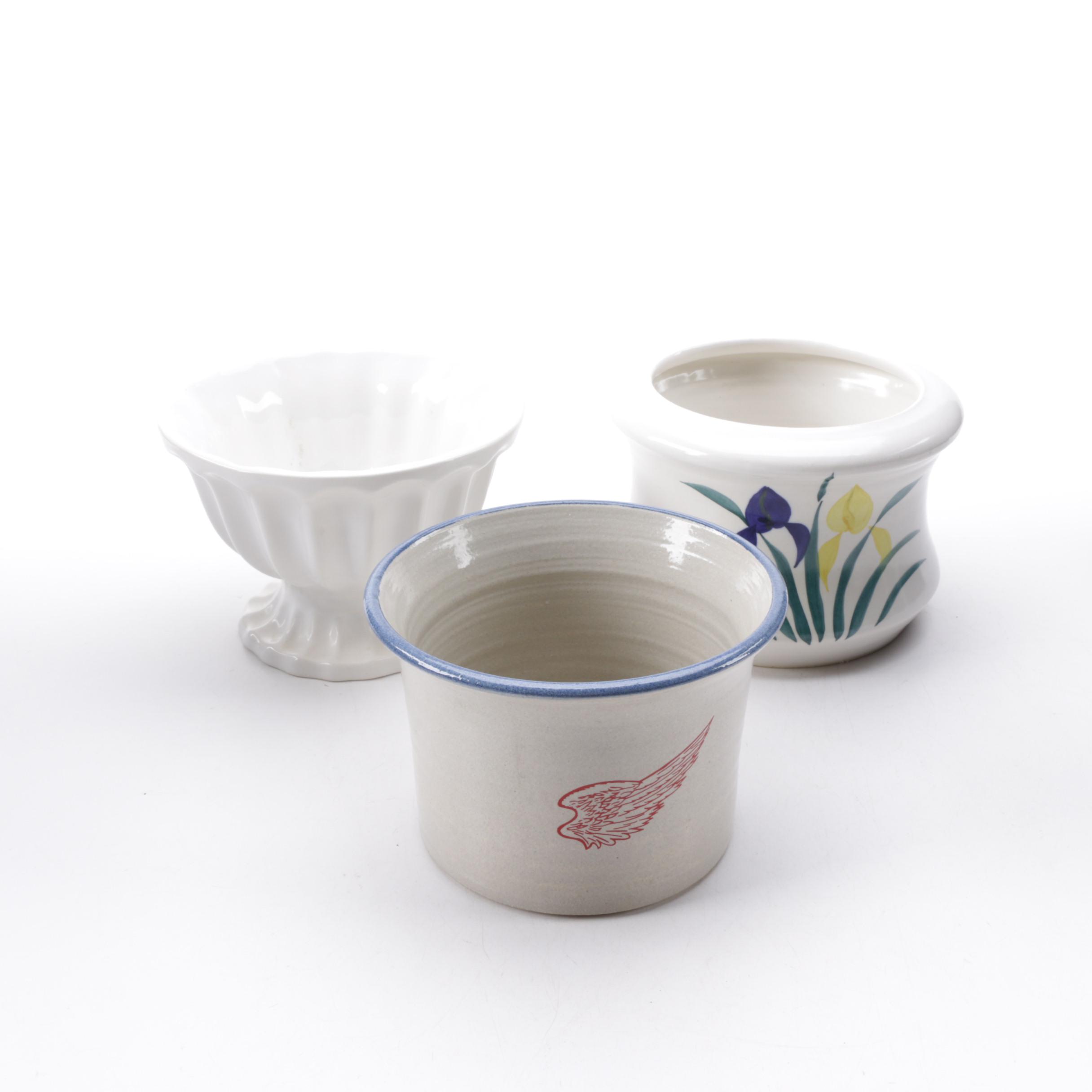 Red Wing and Contemporary Pottery Ceramic Containers