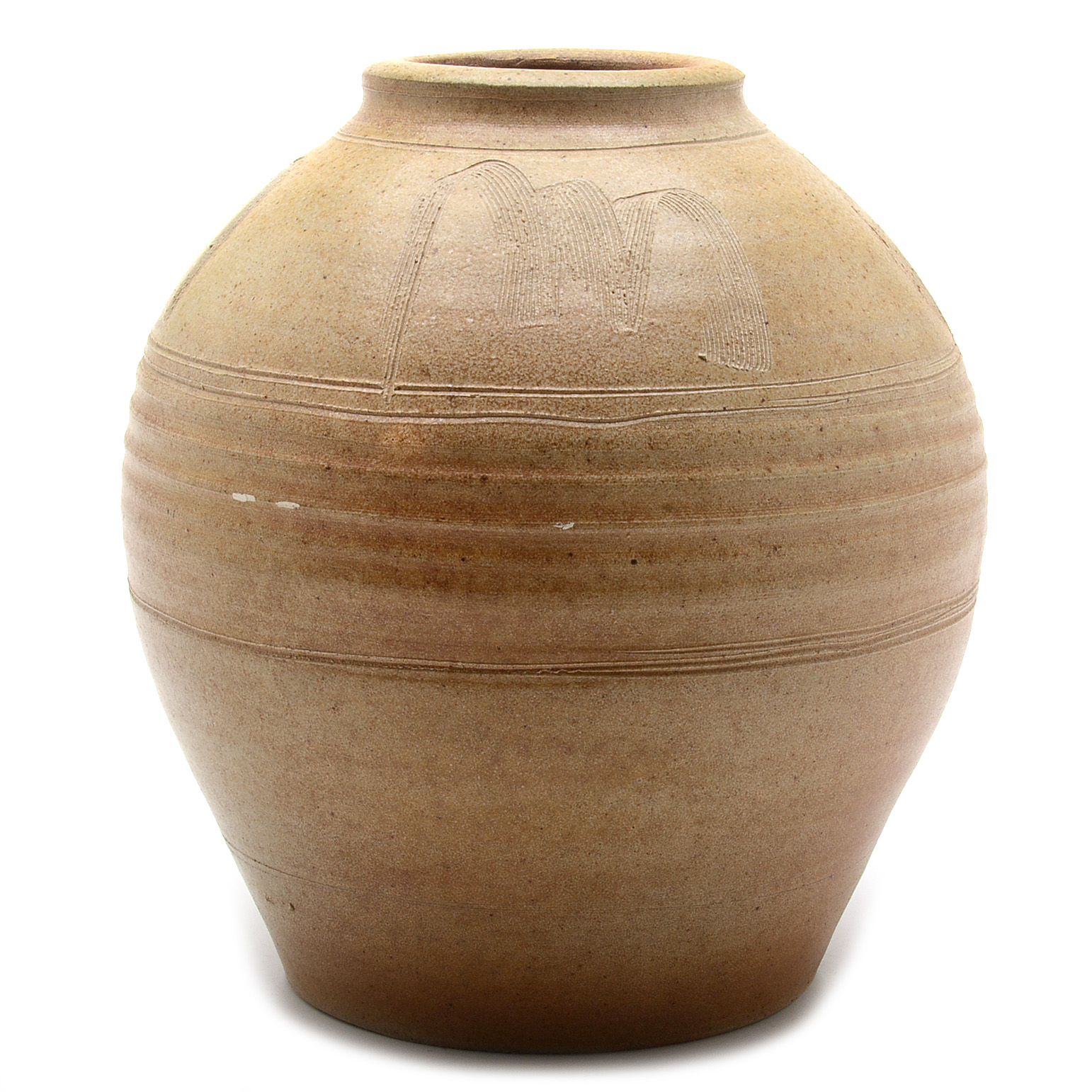 Large Stoneware Pottery Vase