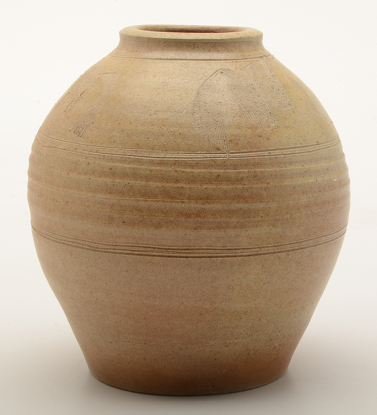 Large Stoneware Pottery Vase