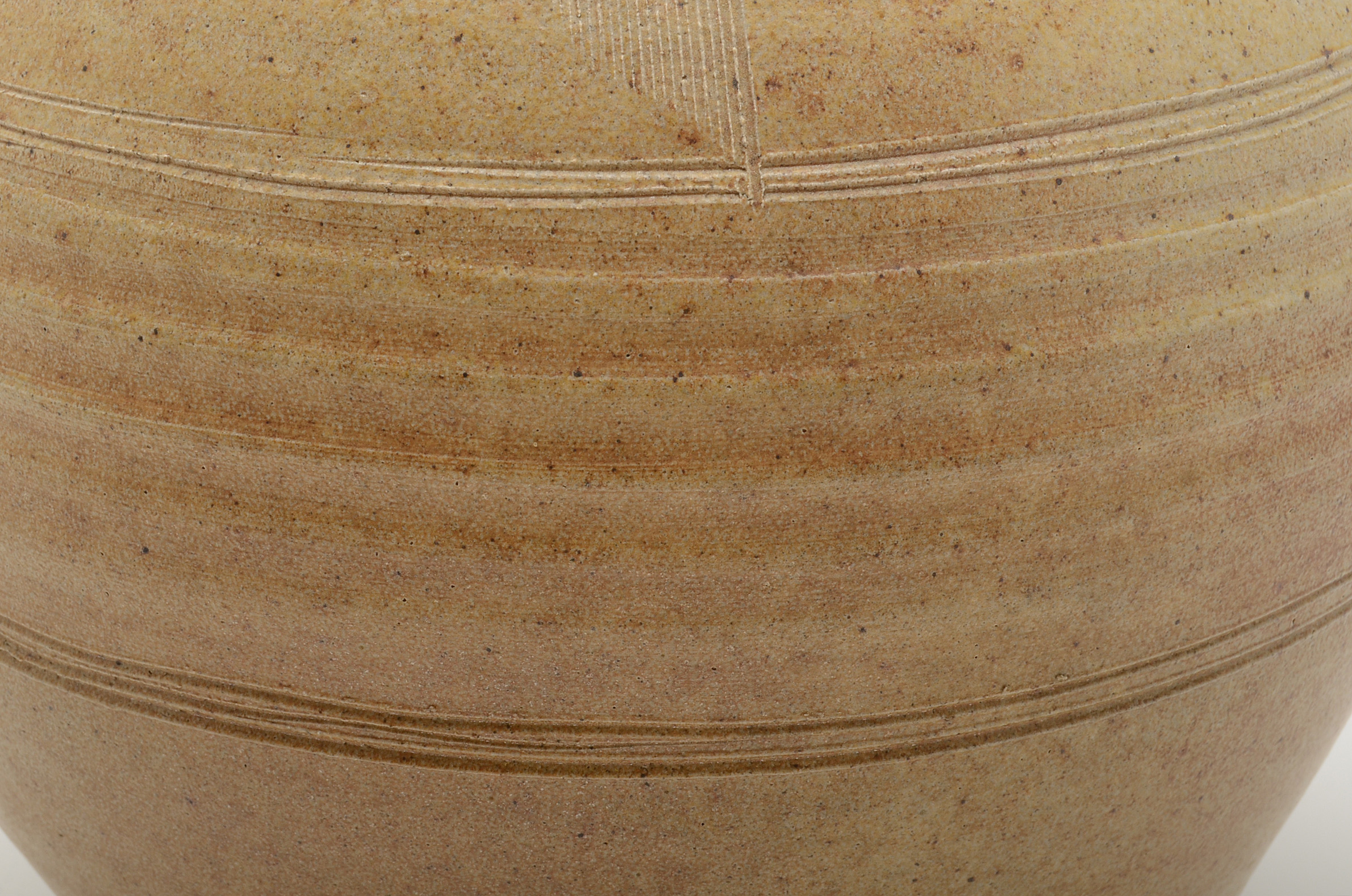 Large Stoneware Pottery Vase