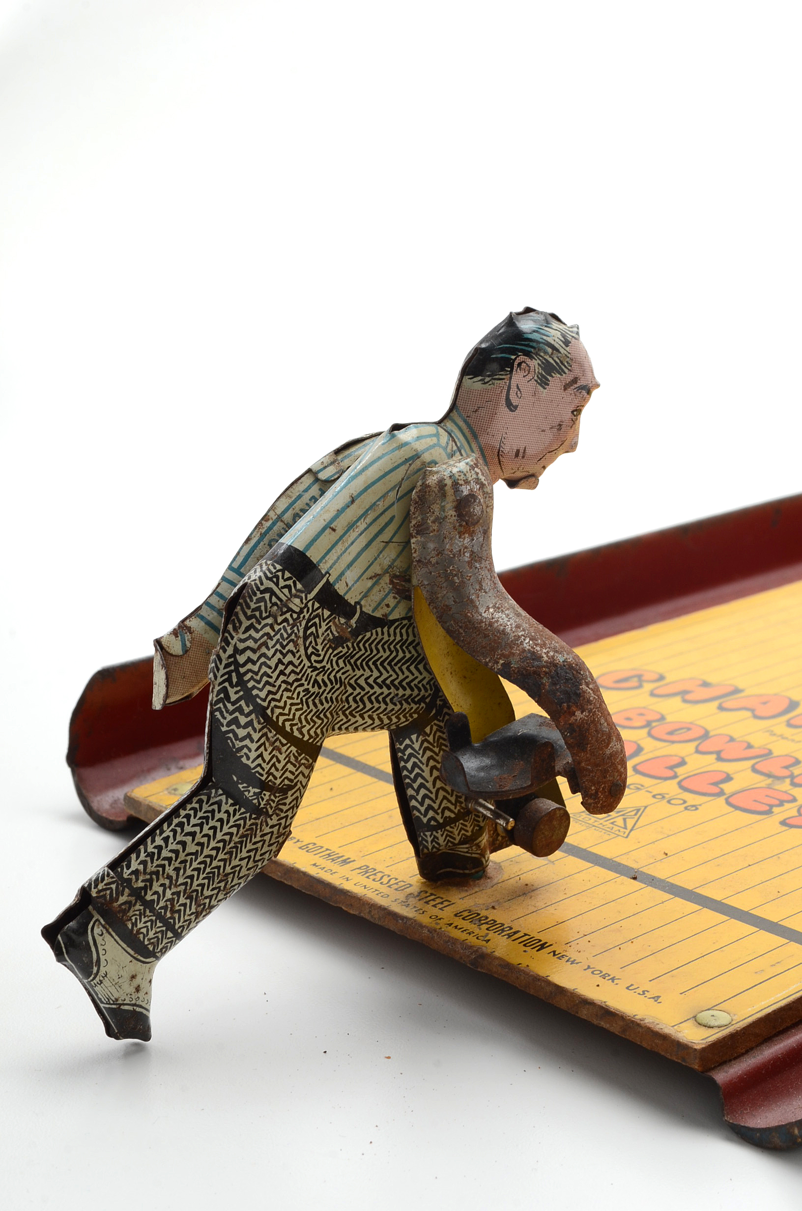 Vintage "Gotham" Champion Bowling Alley Table Top Game