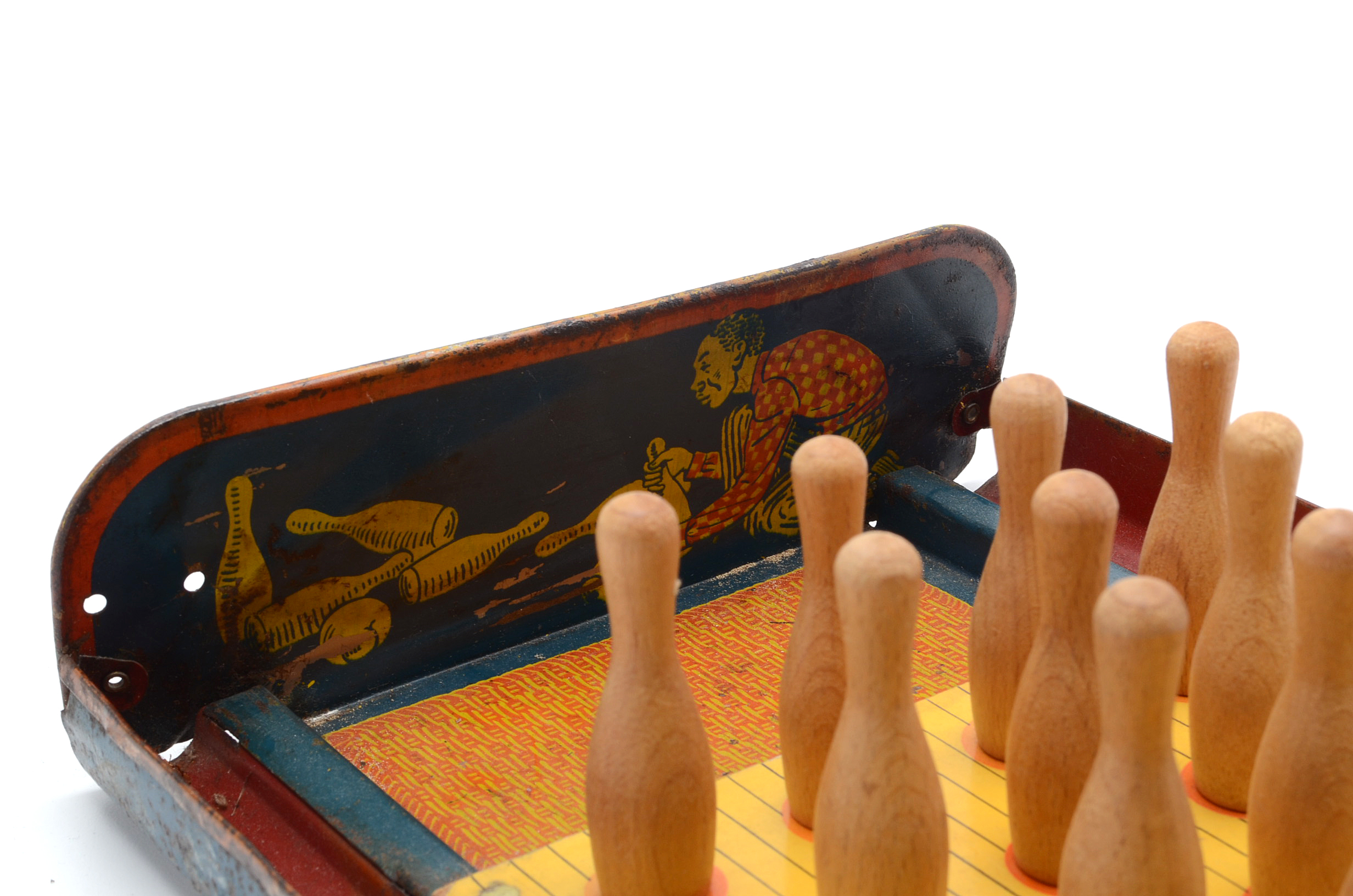 Vintage "Gotham" Champion Bowling Alley Table Top Game