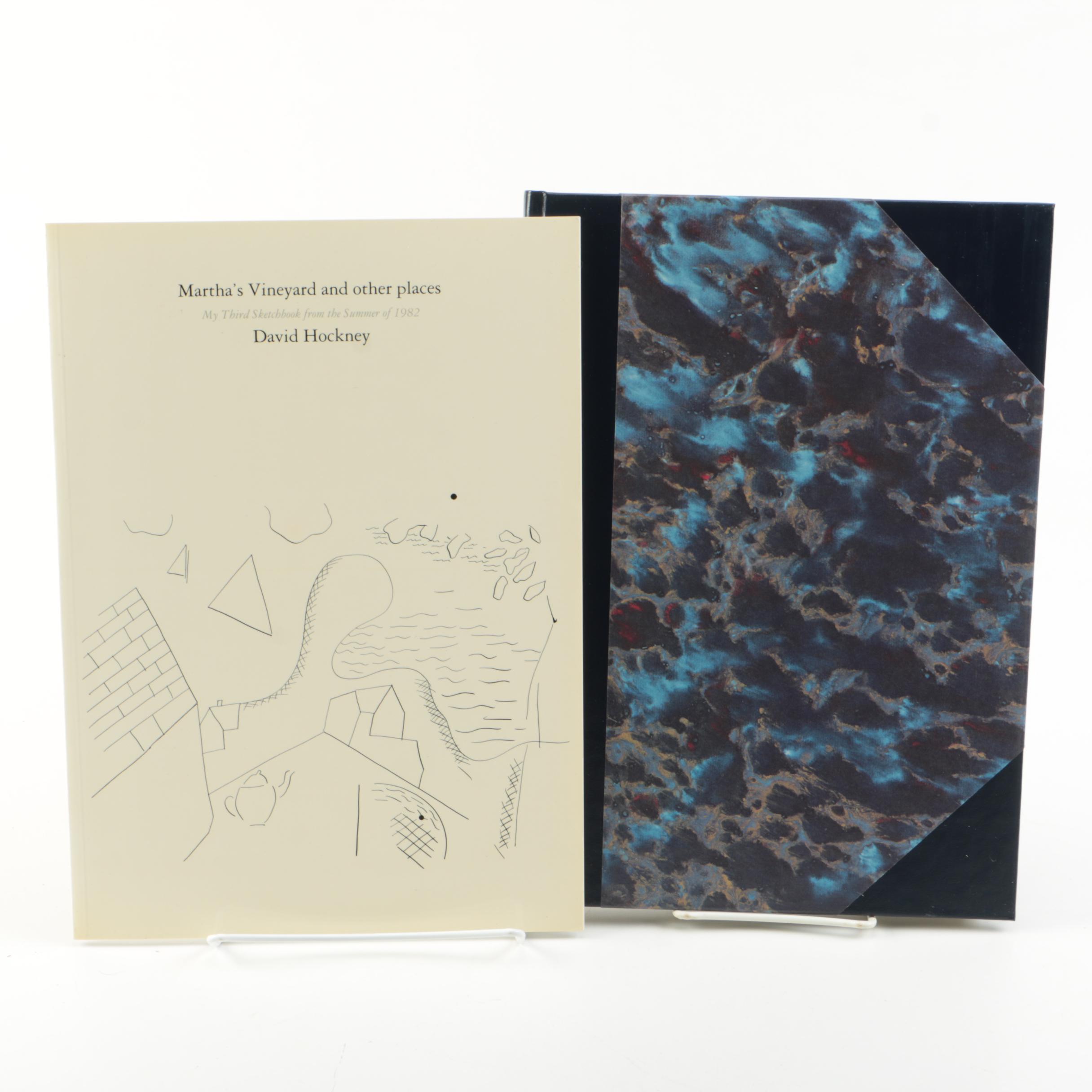 1985 "Martha's Vineyard and Other Places" by David Hockney