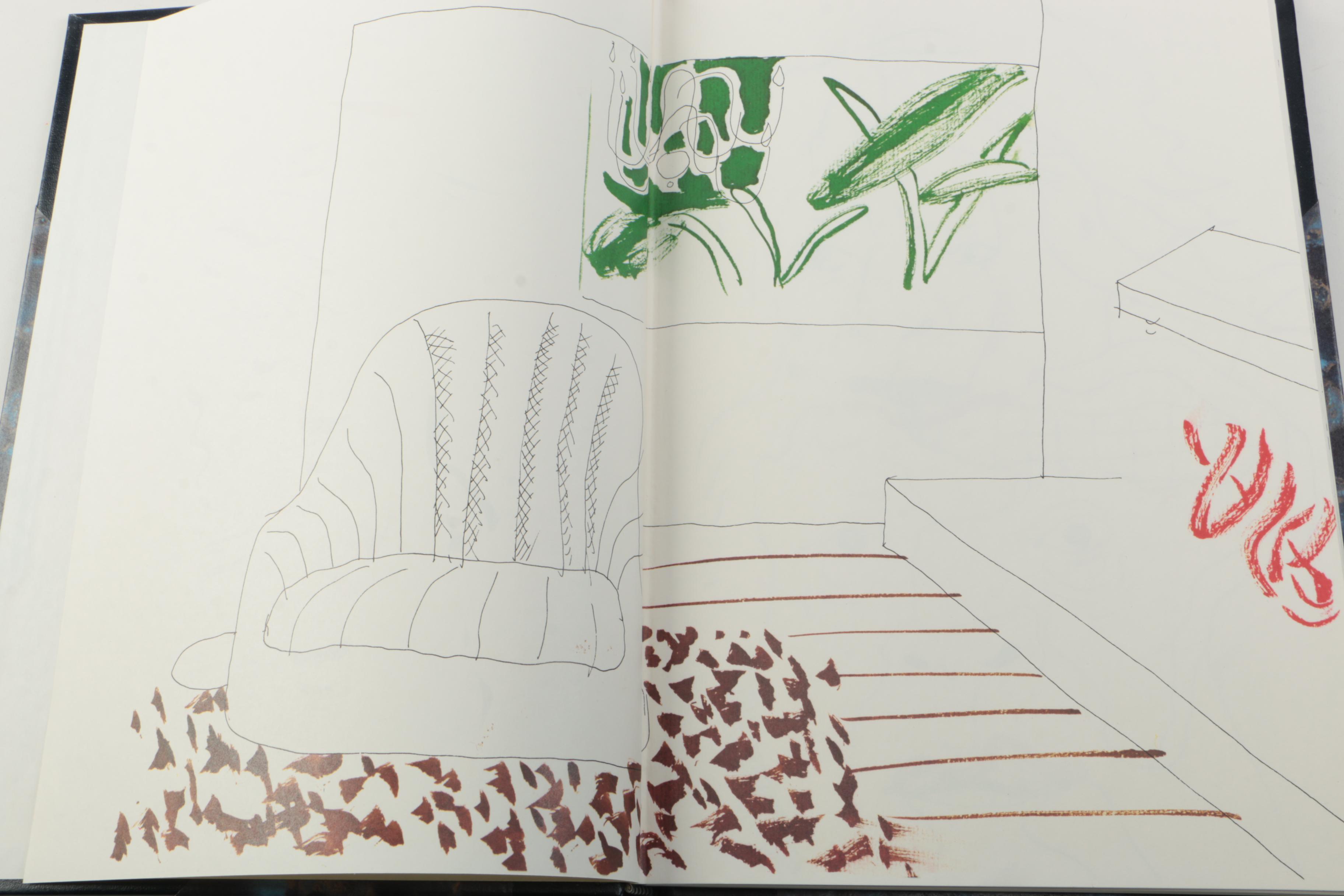 1985 "Martha's Vineyard and Other Places" by David Hockney