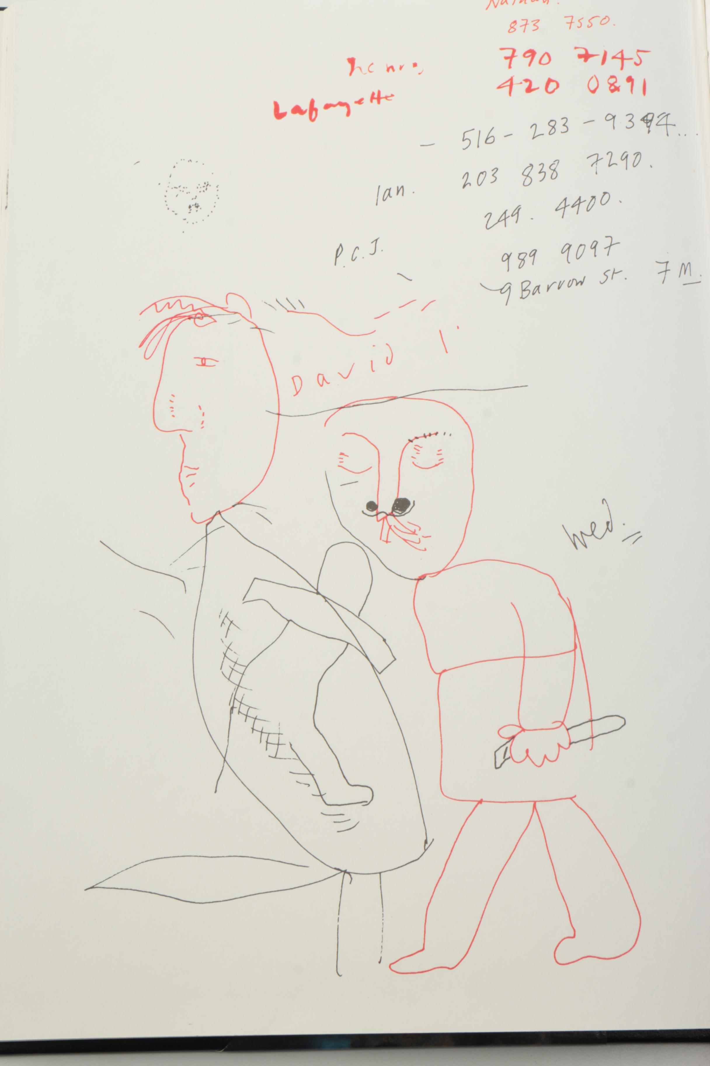 1985 "Martha's Vineyard and Other Places" by David Hockney