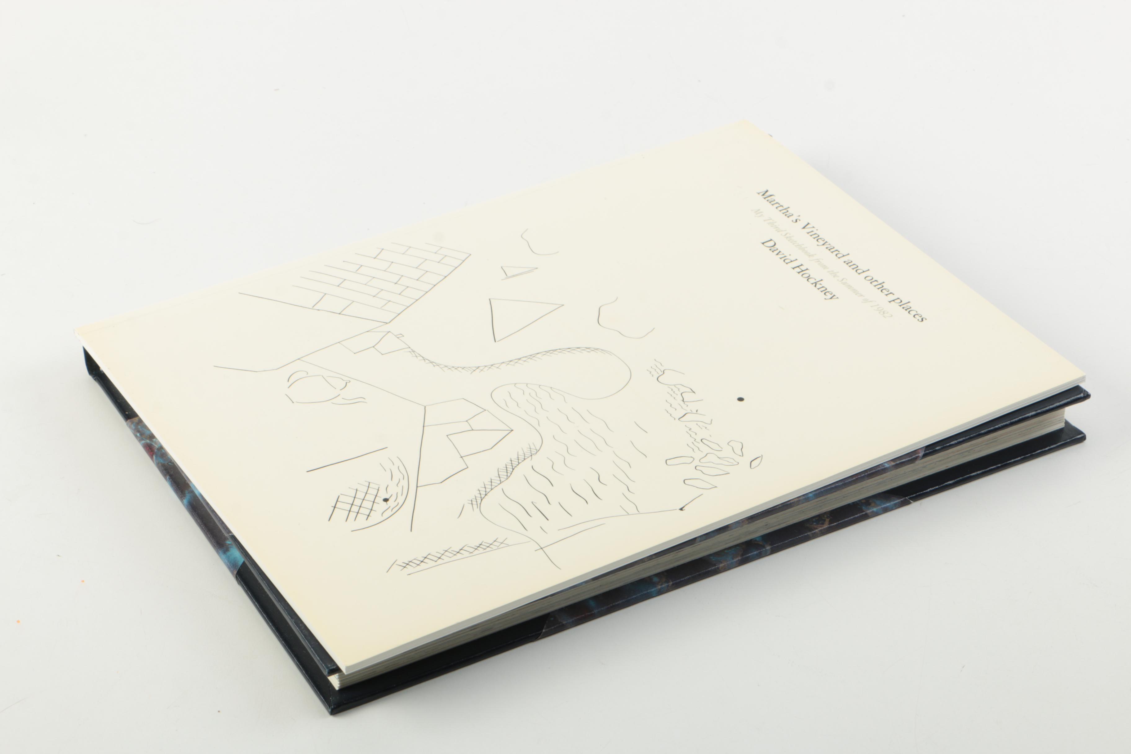 1985 "Martha's Vineyard and Other Places" by David Hockney