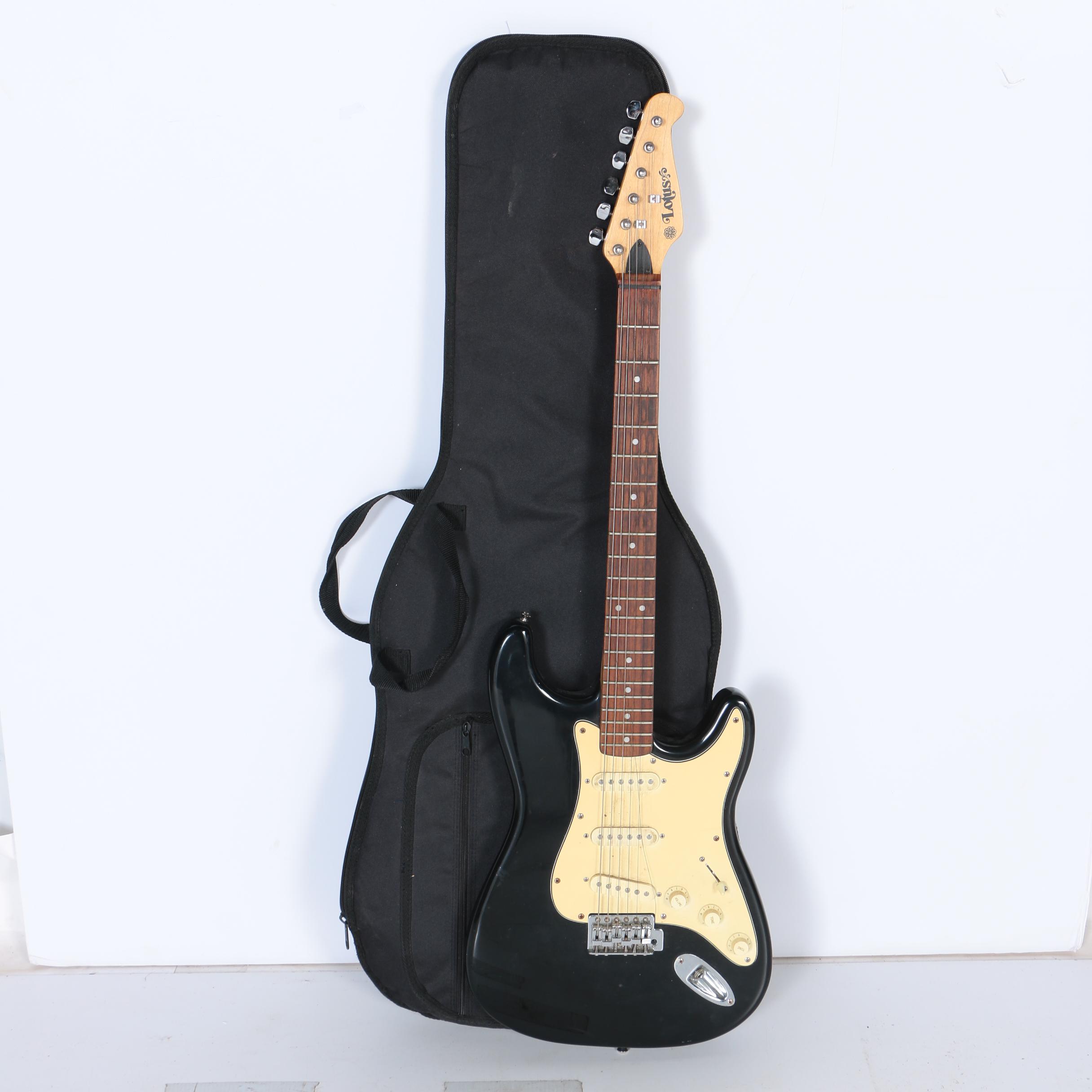 Lotus Strat Style Electric Guitar and Case