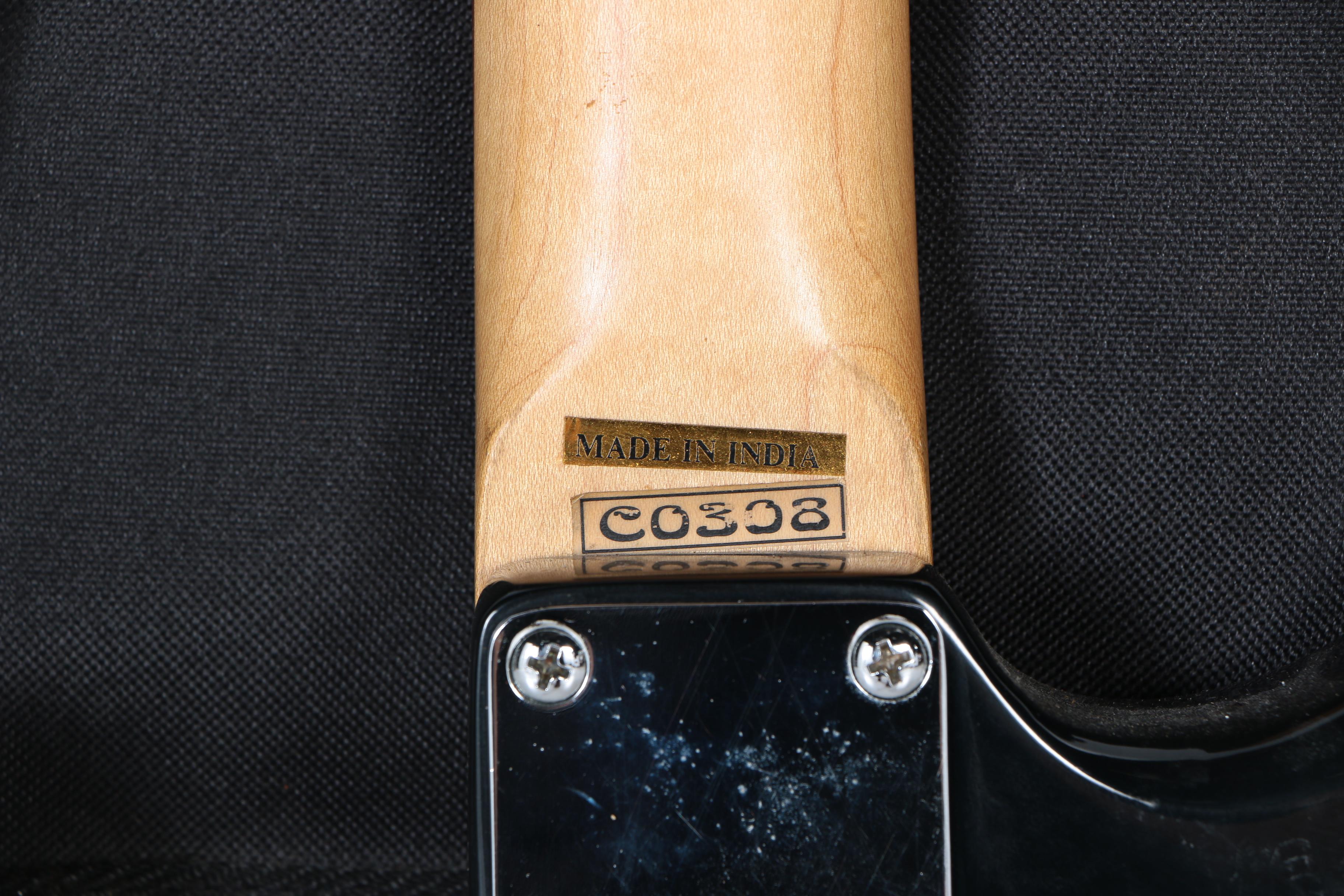 Lotus Strat Style Electric Guitar and Case