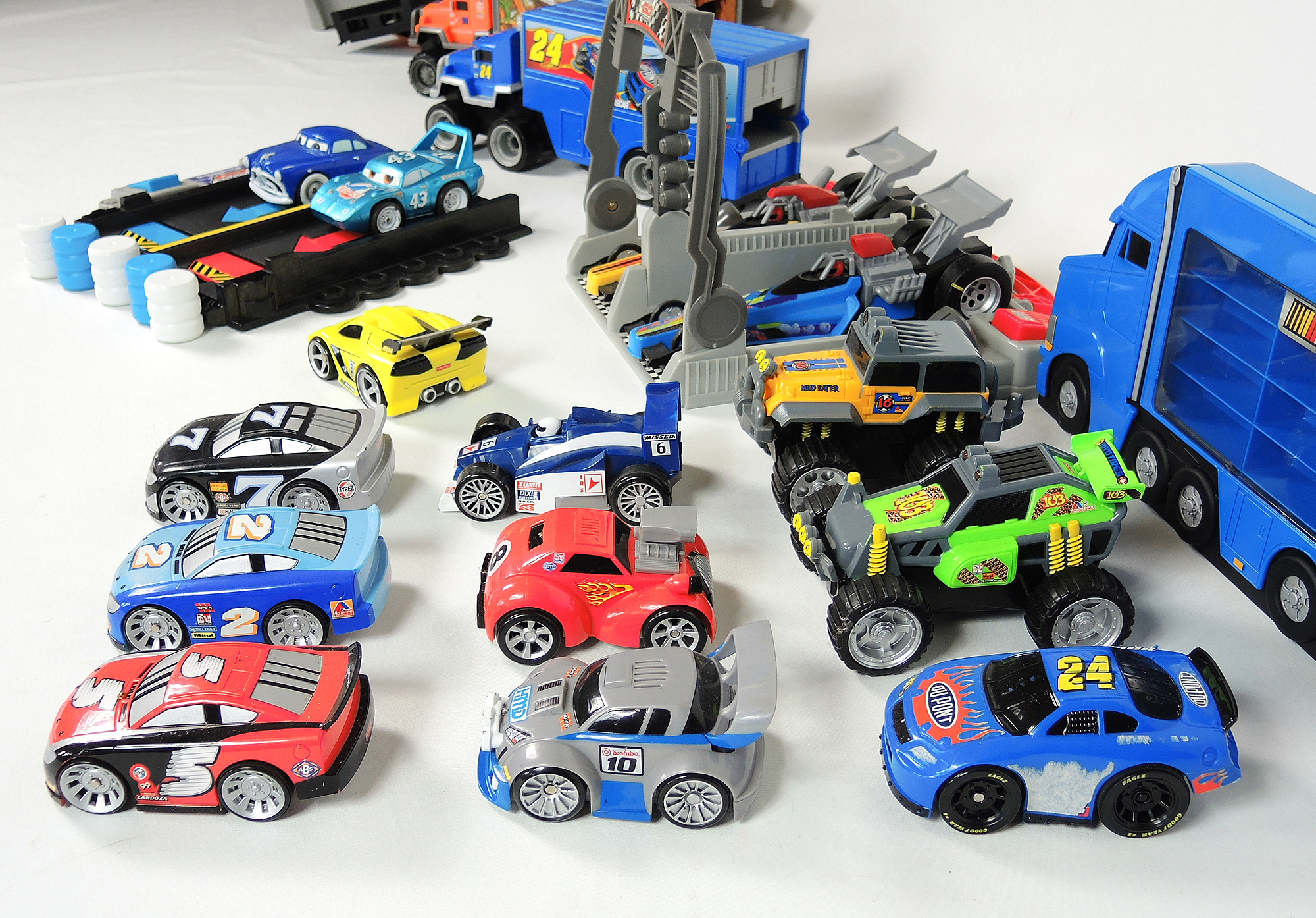 NASCAR and Fisher-Price "Shake N' Go!" Toy Race Car Collection