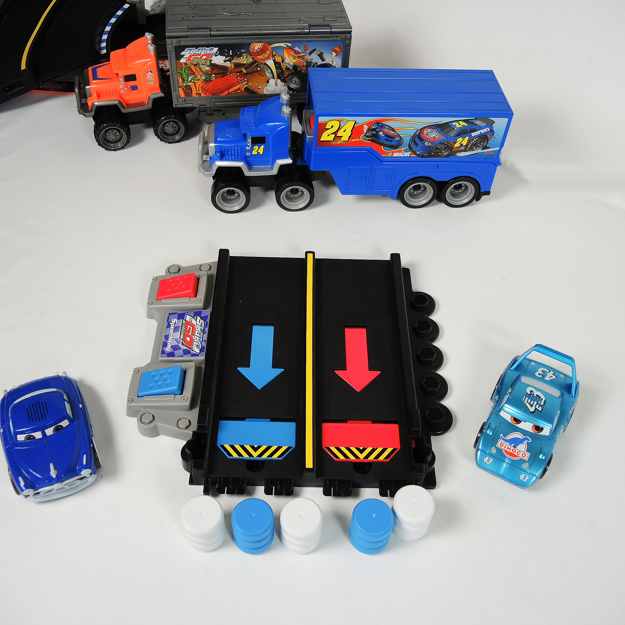 NASCAR and Fisher-Price "Shake N' Go!" Toy Race Car Collection