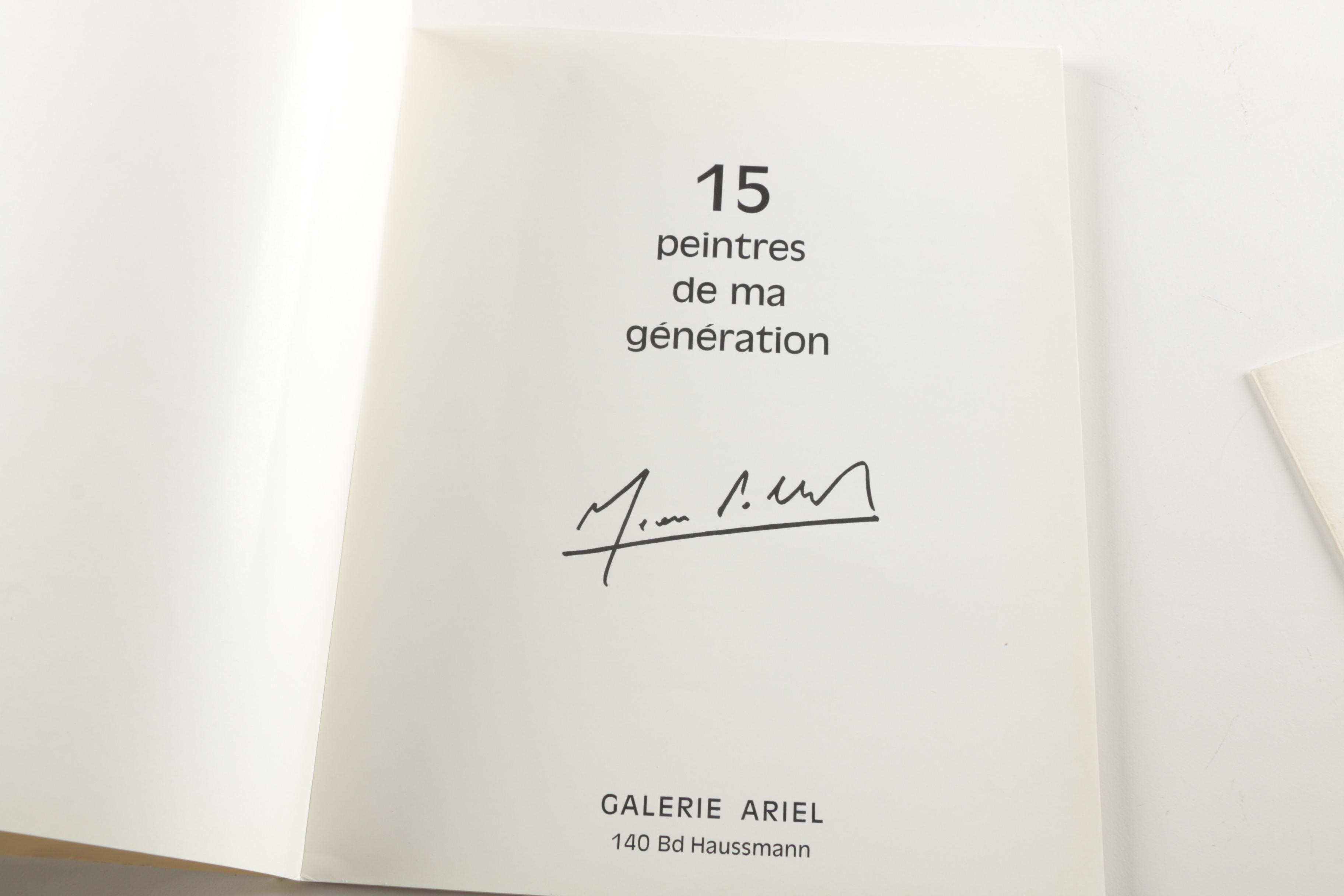 1964 Galerie Ariel "15 Peintres de Ma Génération" Book and Exhibition Invitation