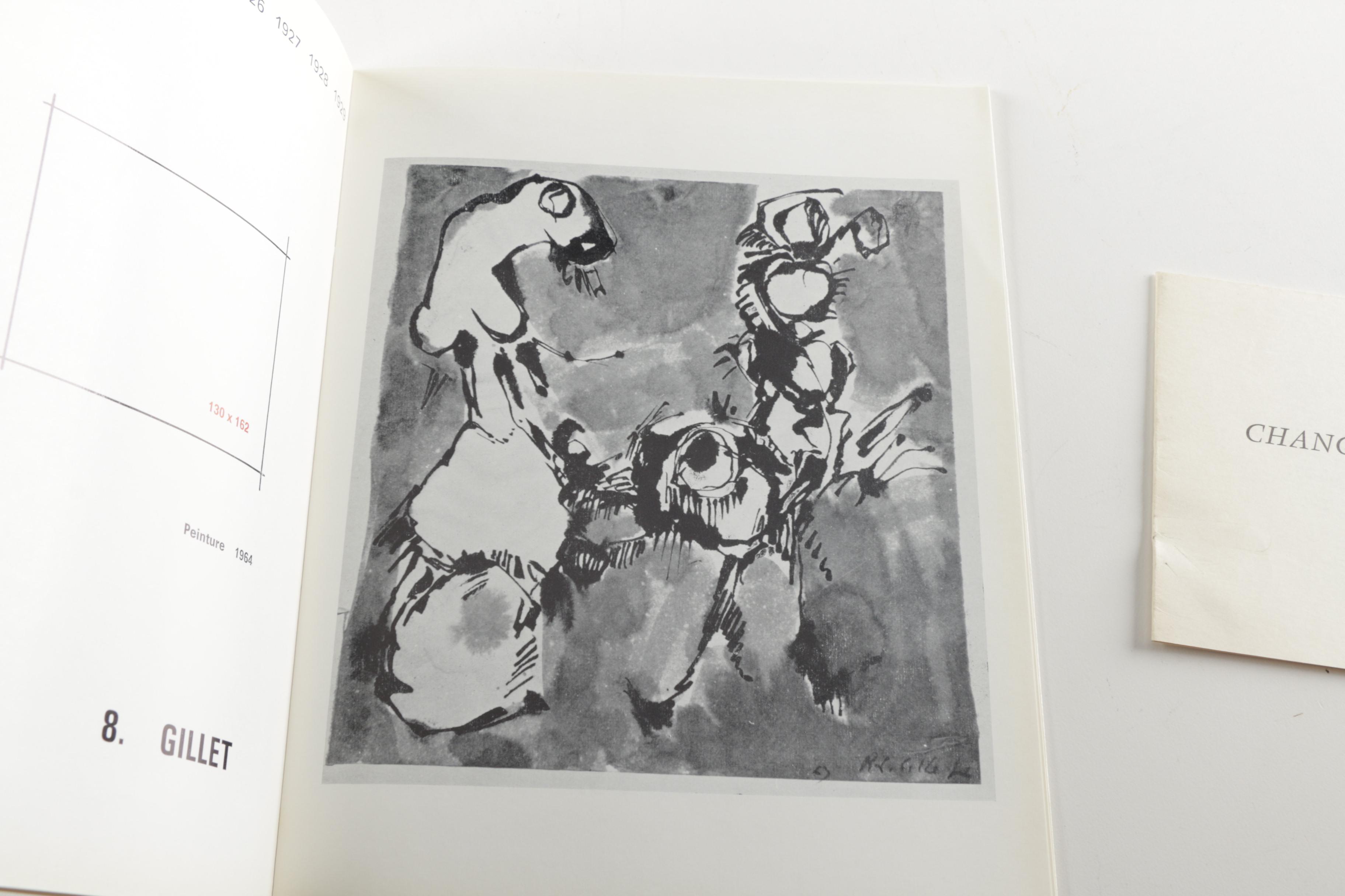 1964 Galerie Ariel "15 Peintres de Ma Génération" Book and Exhibition Invitation