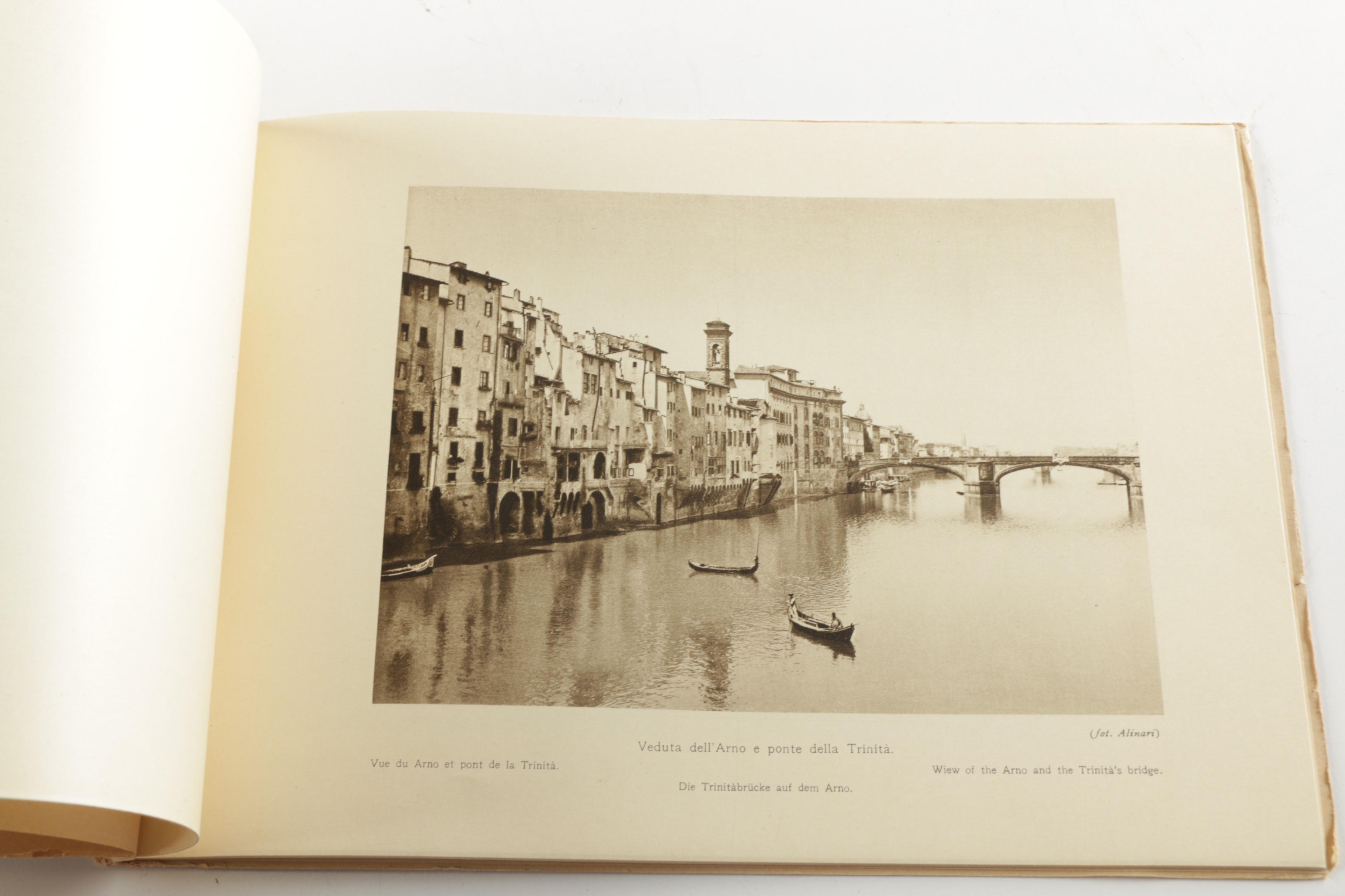 Vintage Italian Photography Book "Firenze"/"Florence"