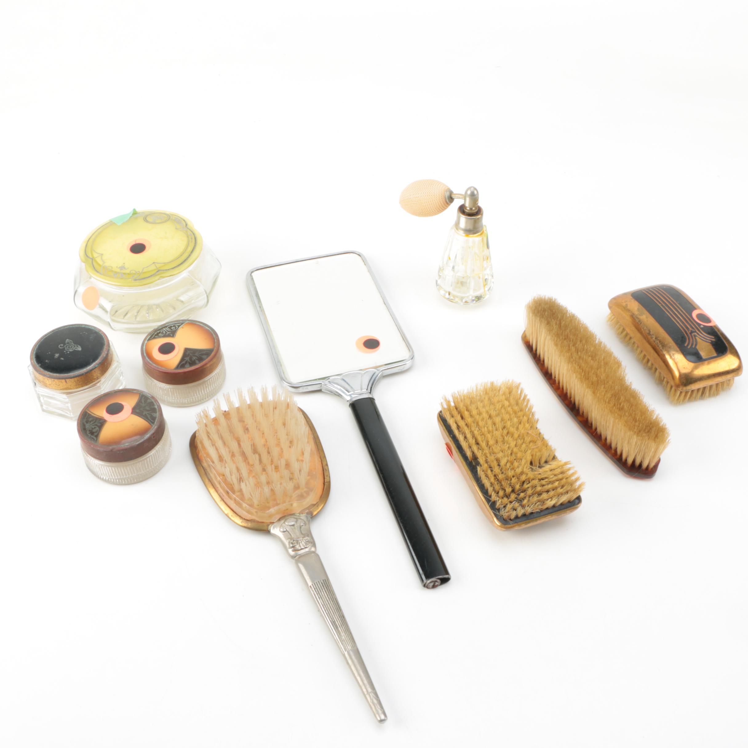 Assorted Vintage Vanity Accessories