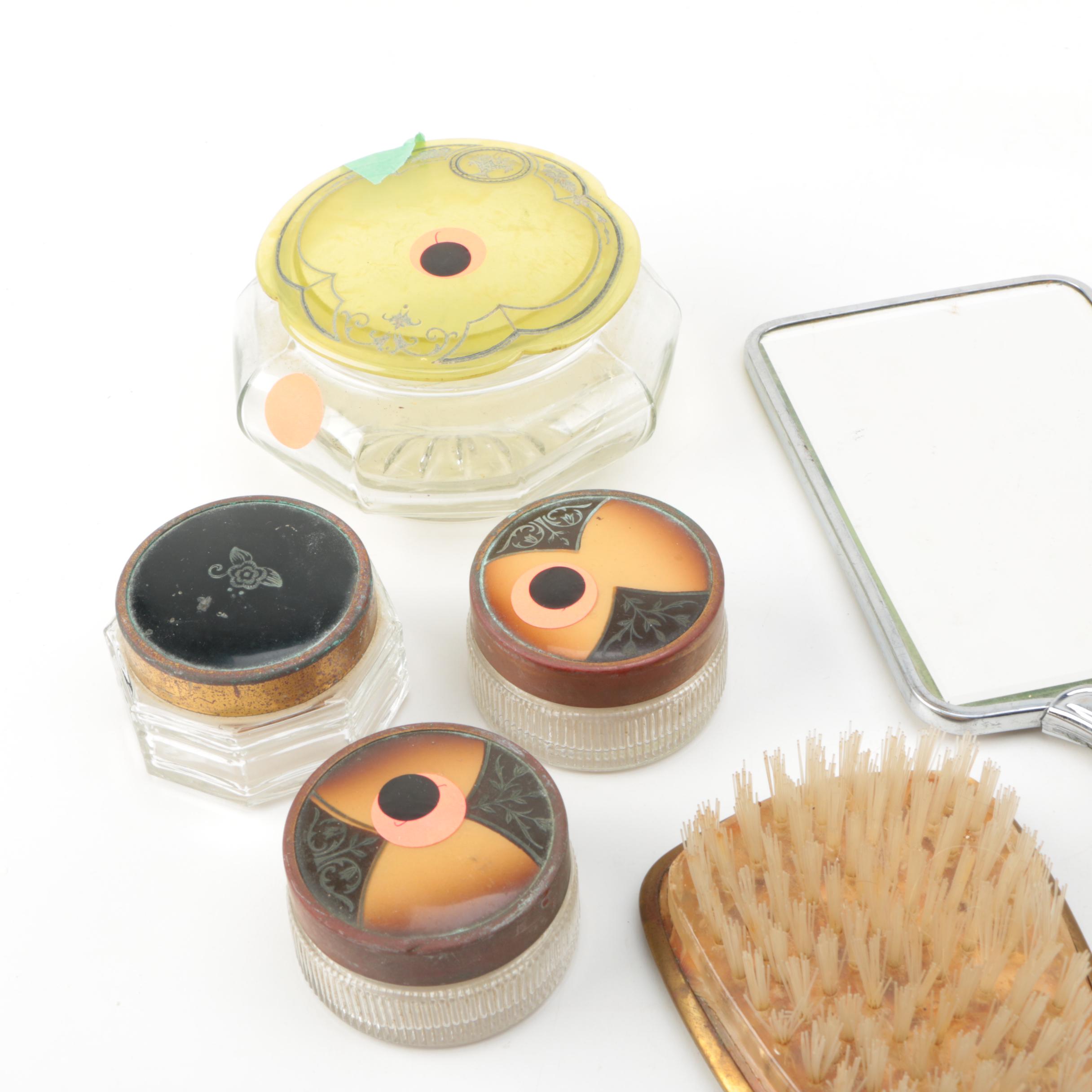 Assorted Vintage Vanity Accessories