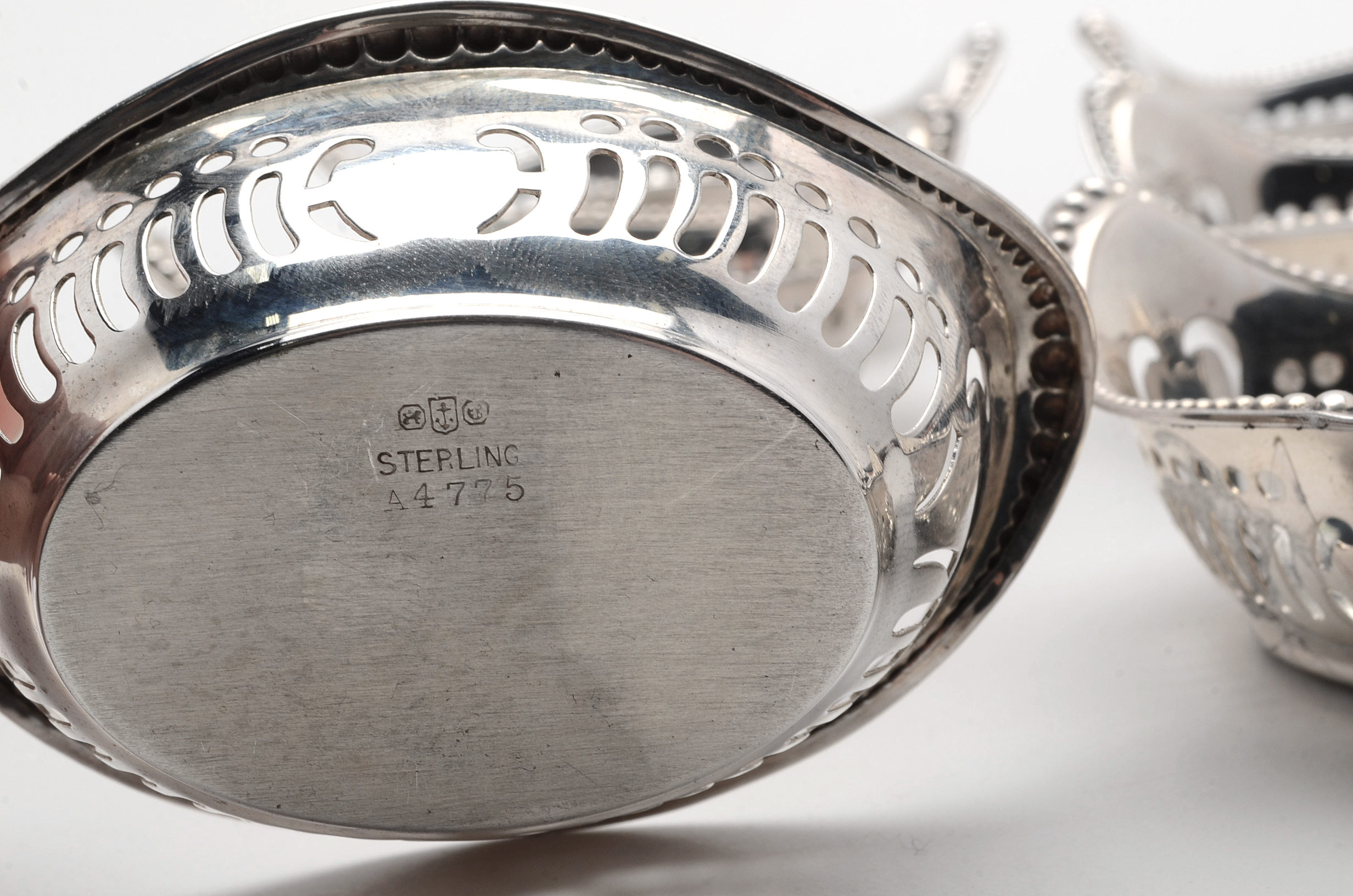 Six Gorham Sterling Silver Nut Dishes