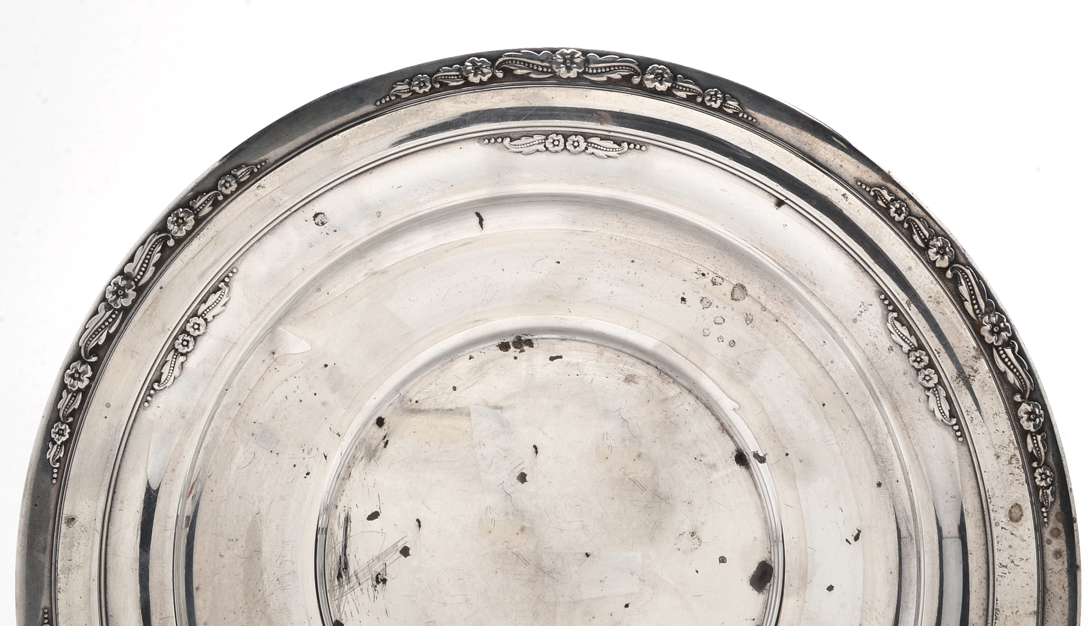 International Sterling "Courtship" Sterling Silver Dish