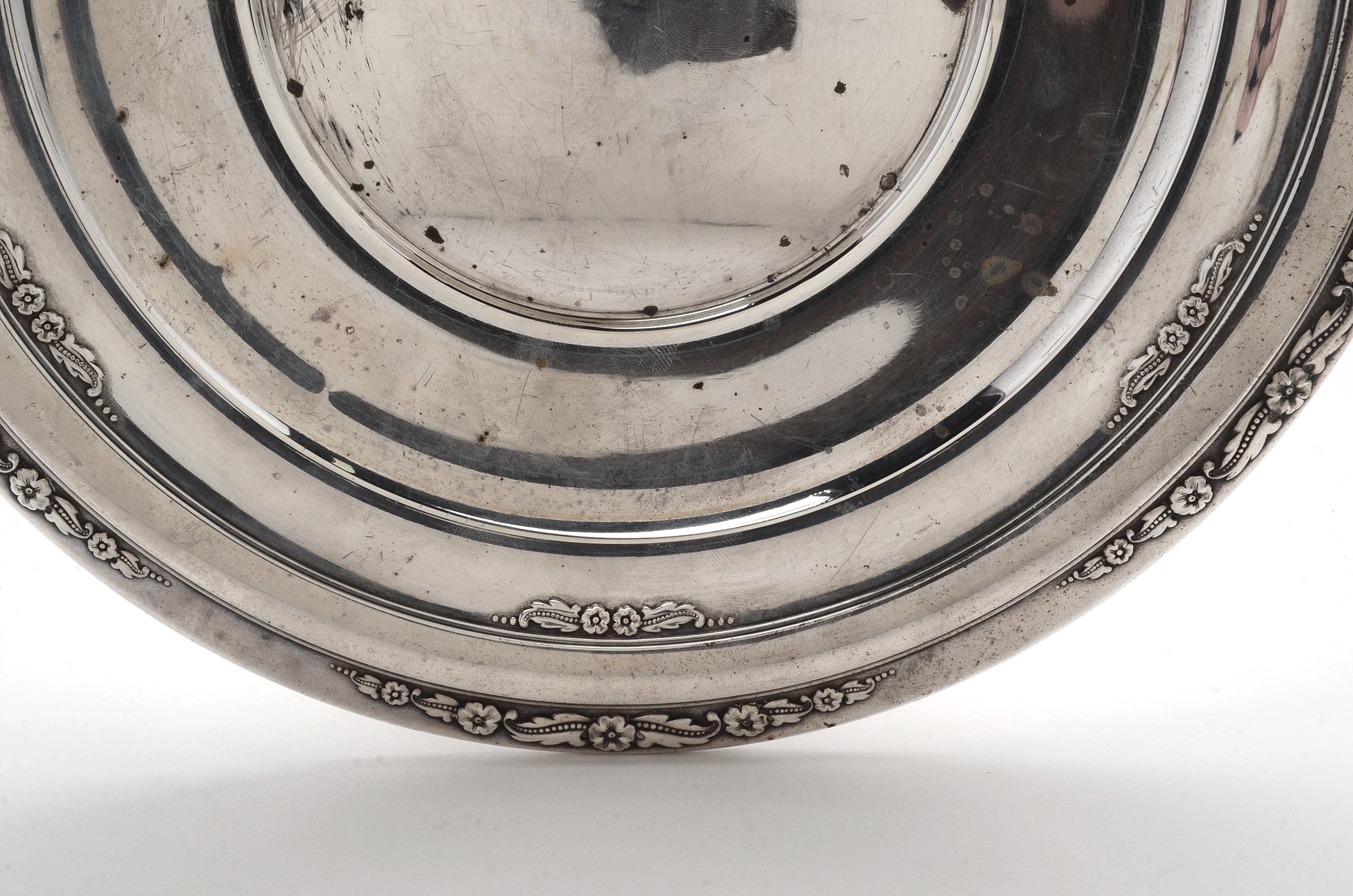 International Sterling "Courtship" Sterling Silver Dish