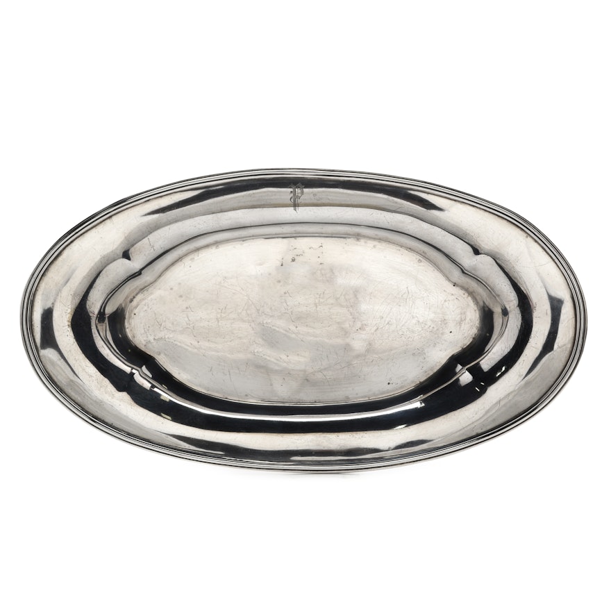 Towle Engraved Sterling Silver Tray