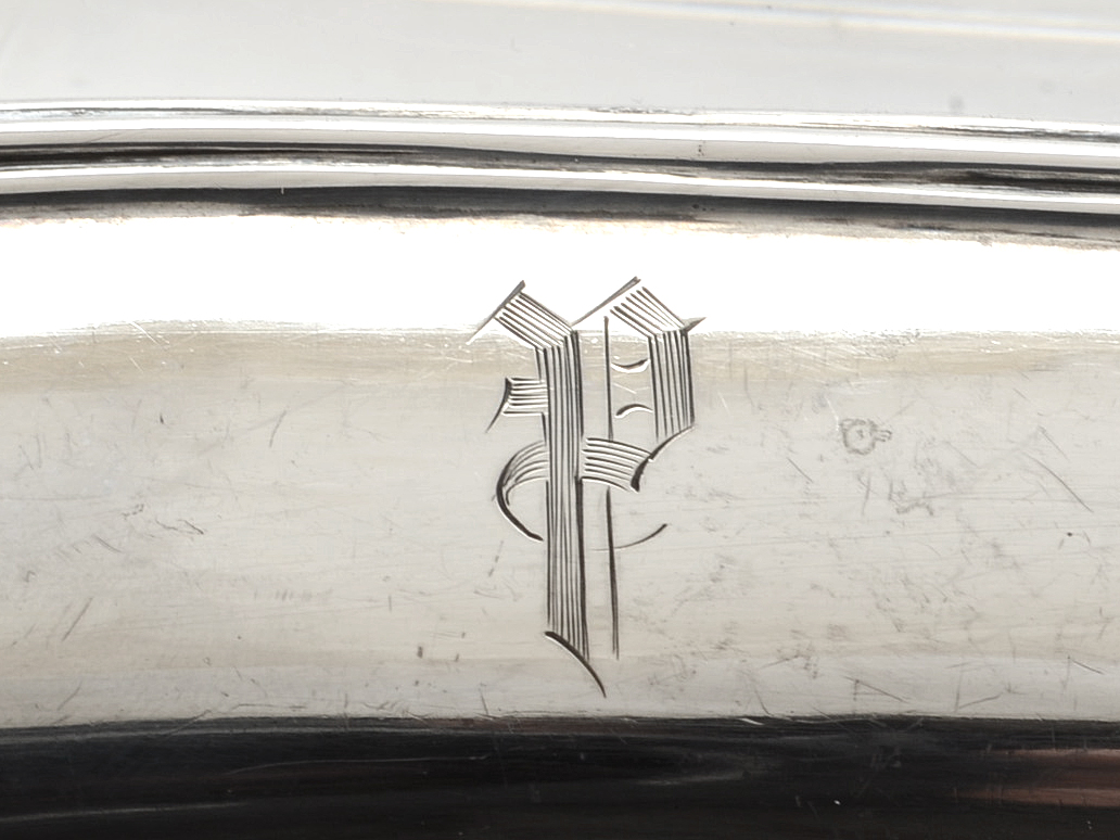 Towle Engraved Sterling Silver Tray