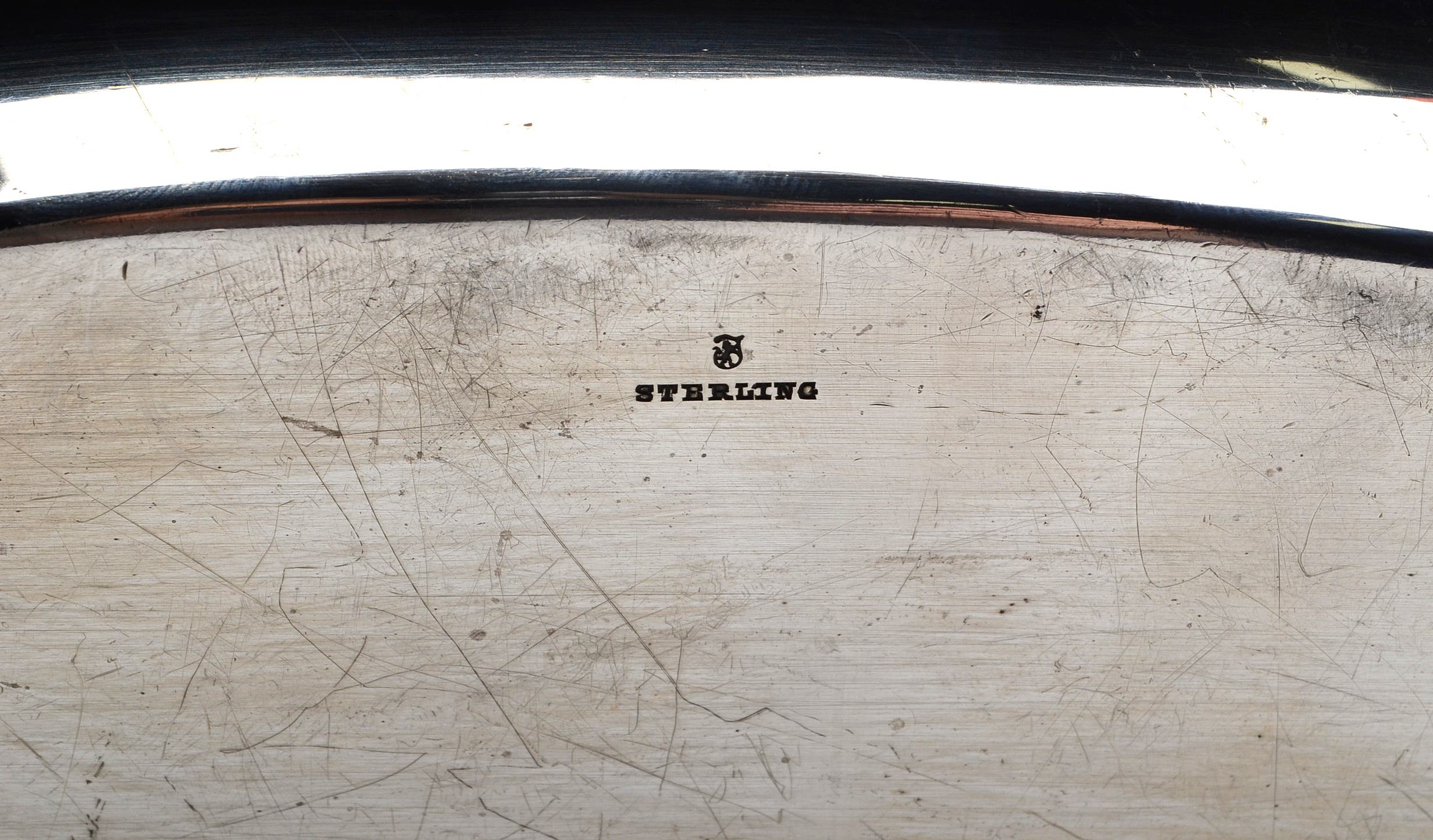 Towle Engraved Sterling Silver Tray