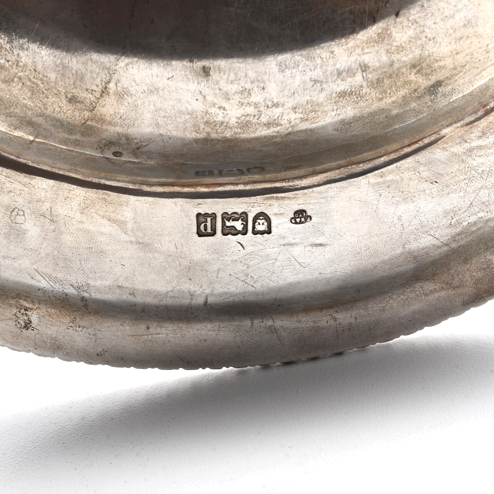 20th Century London Hallmarked Sterling Silver Oval Platter