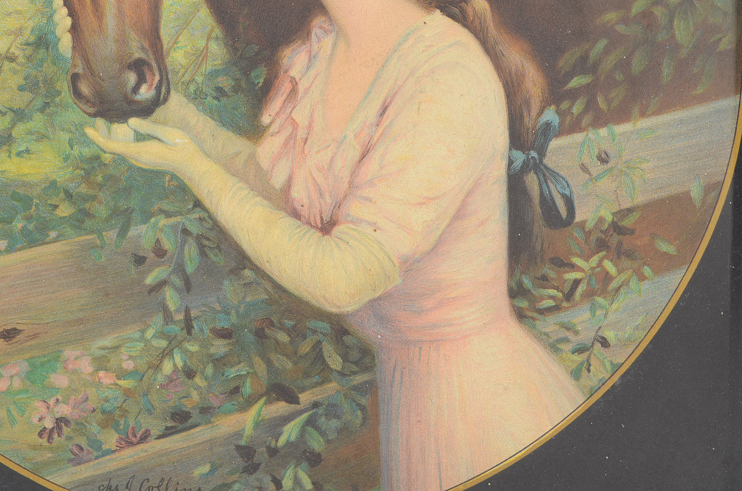 1912 "In Old Kentucky" Tin Tray