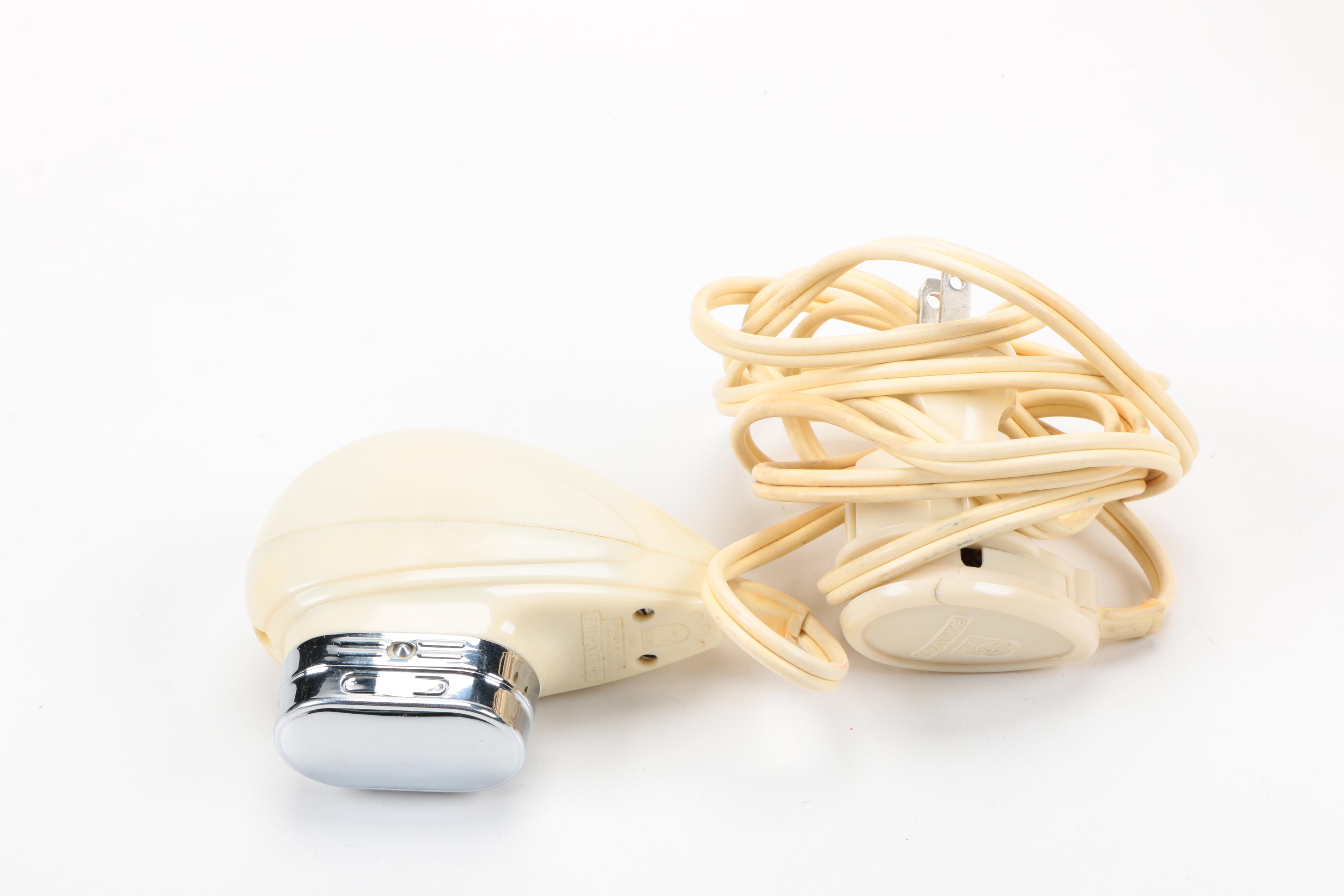 Vintage Remington and Philishave Electric Shavers