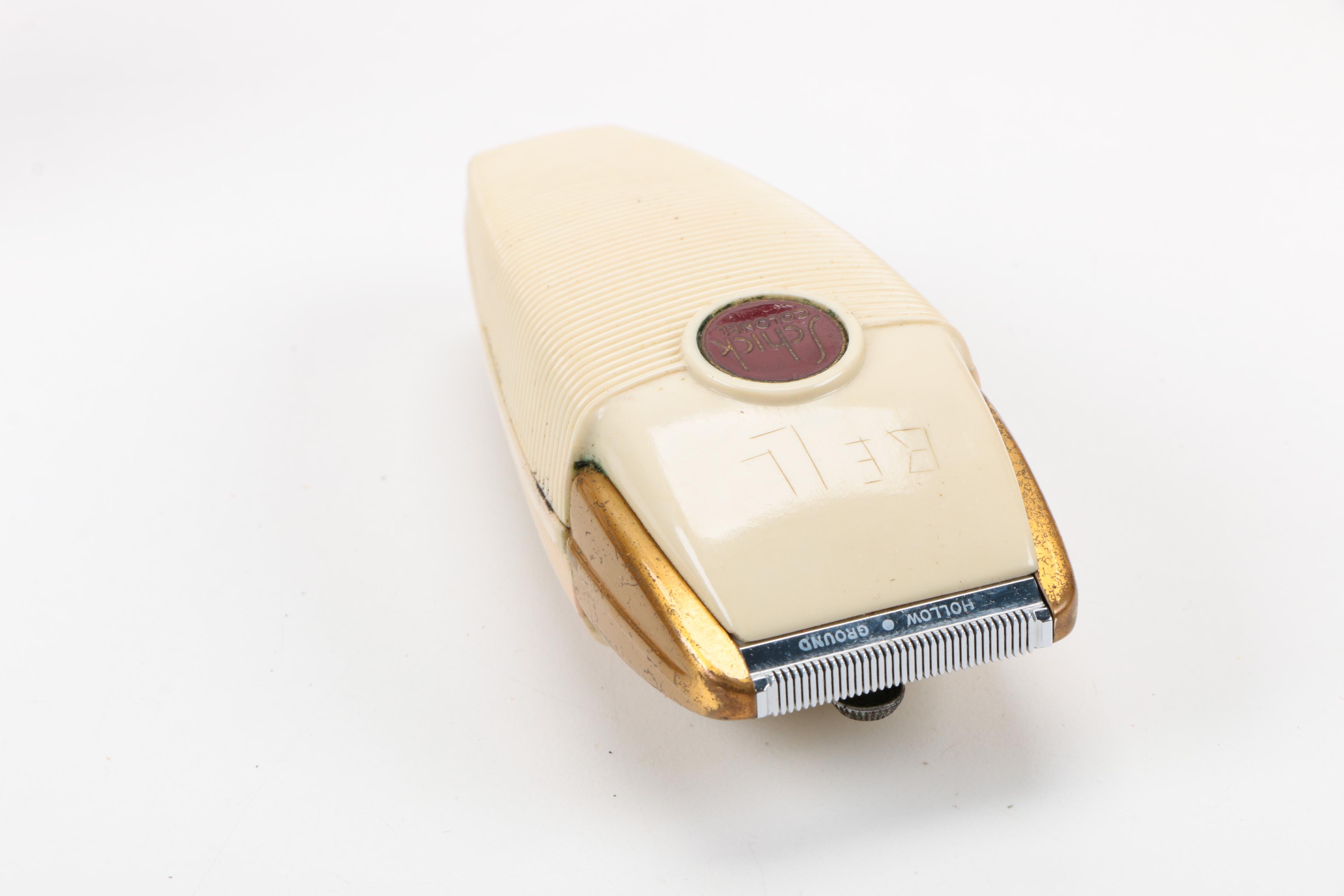 Vintage Remington and Philishave Electric Shavers