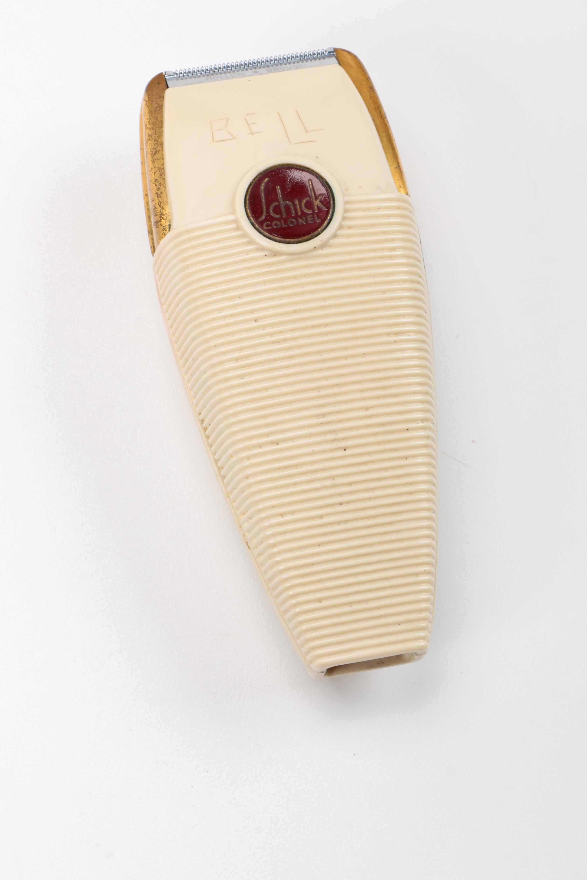 Vintage Remington and Philishave Electric Shavers