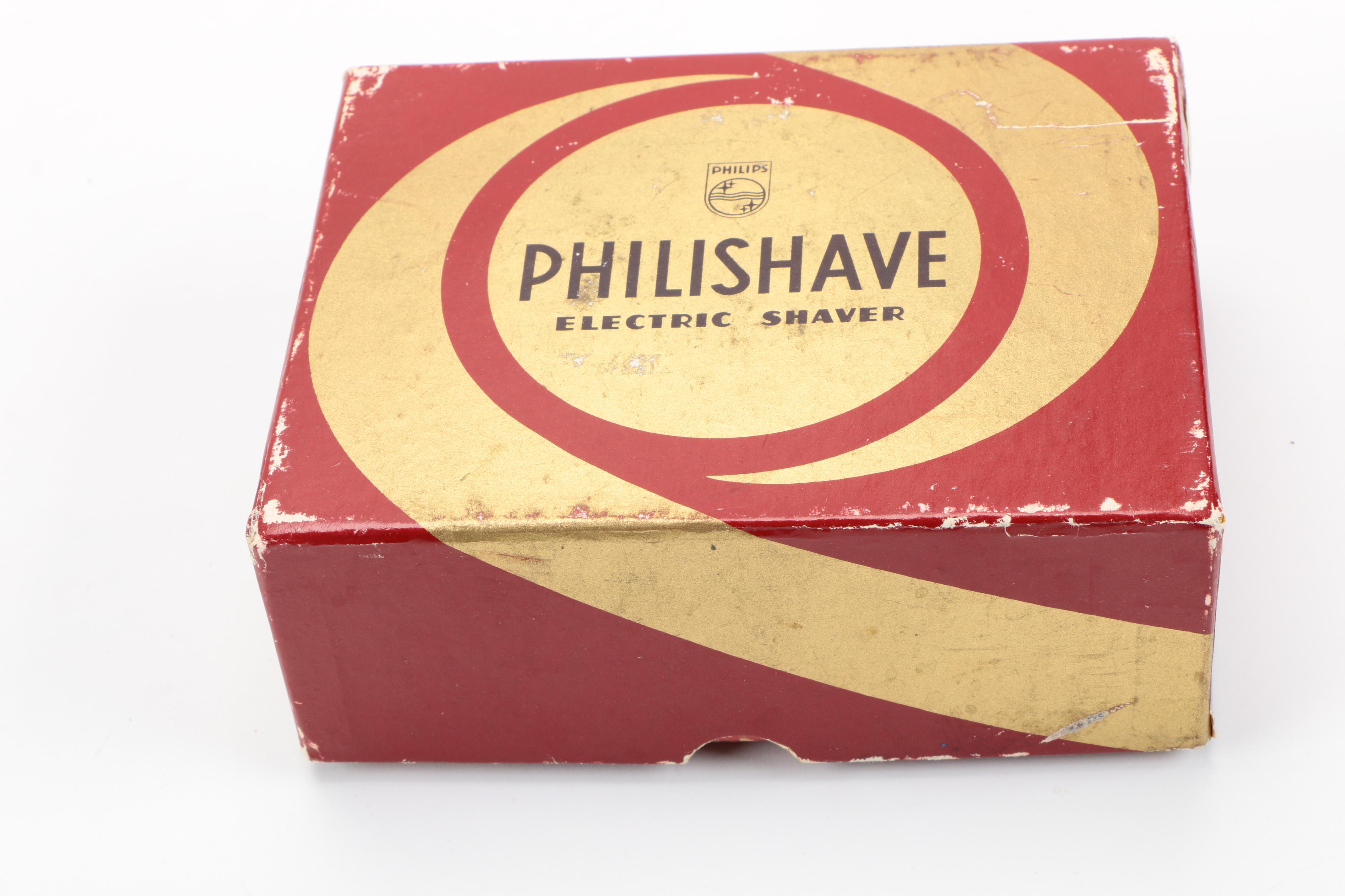 Vintage Remington and Philishave Electric Shavers