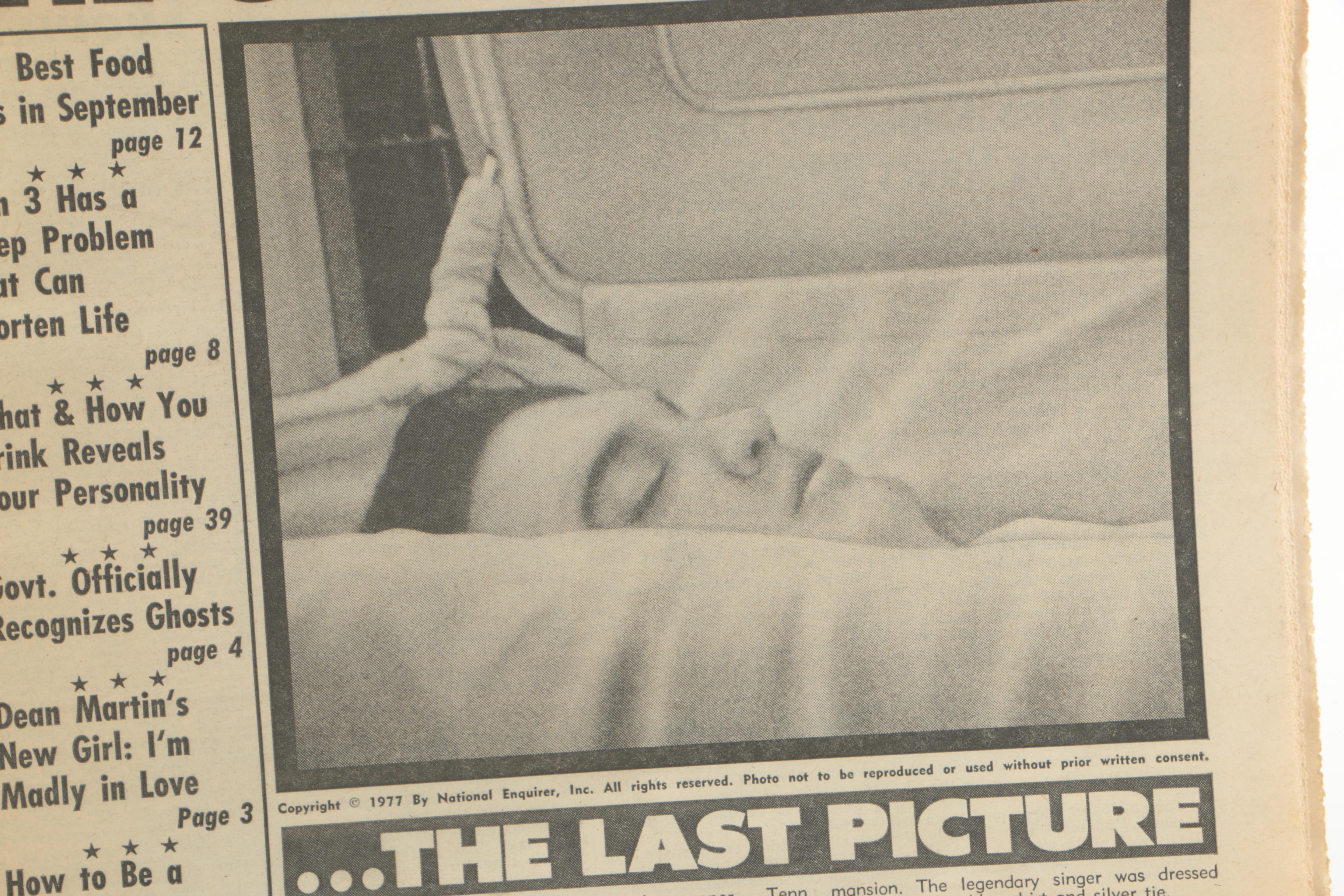 Elvis Presley Newspapers