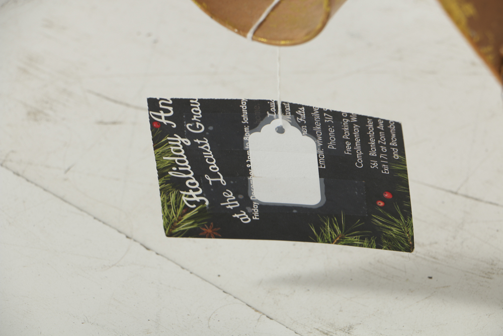 Painted Metal and Gold Leaf Folk Art Sculpture of a Gift Horse