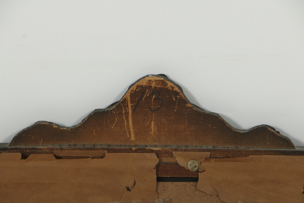 Vintage Three-Panel Gilt Overmantel Mirror