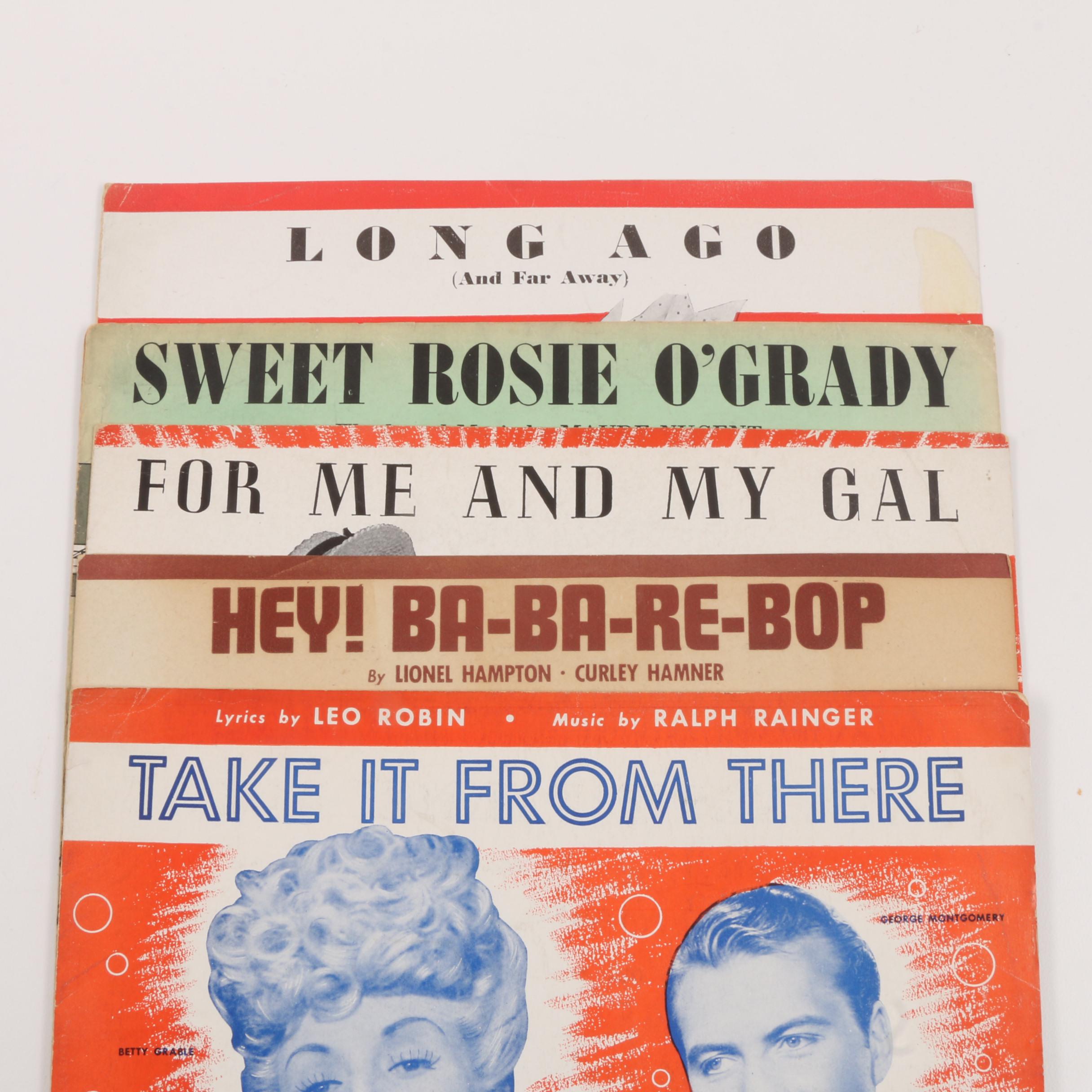 Smiley Burnette, Floyd Tillman and Other Sheet Music